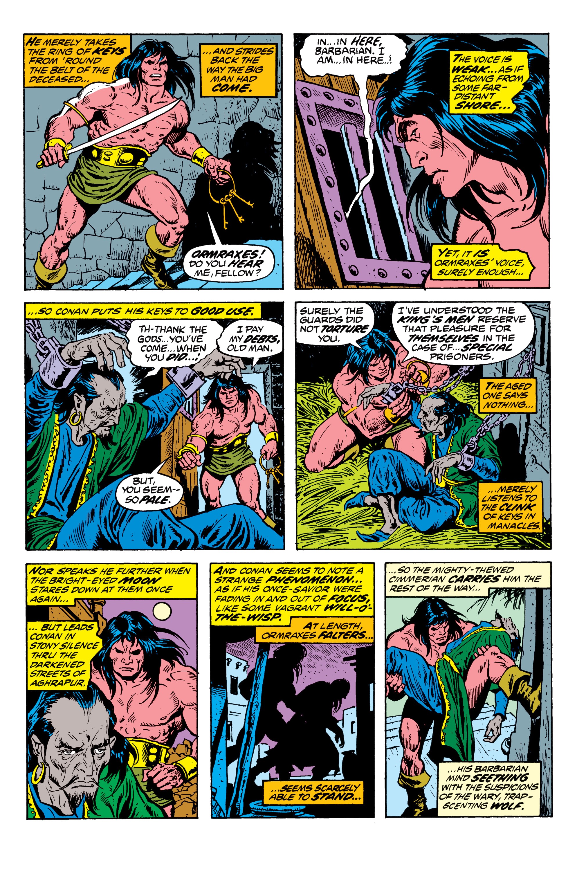 Read online Conan The Barbarian Epic Collection: The Original Marvel Years - The Curse Of The Golden Skull comic -  Issue # TPB (Part 1) - 61