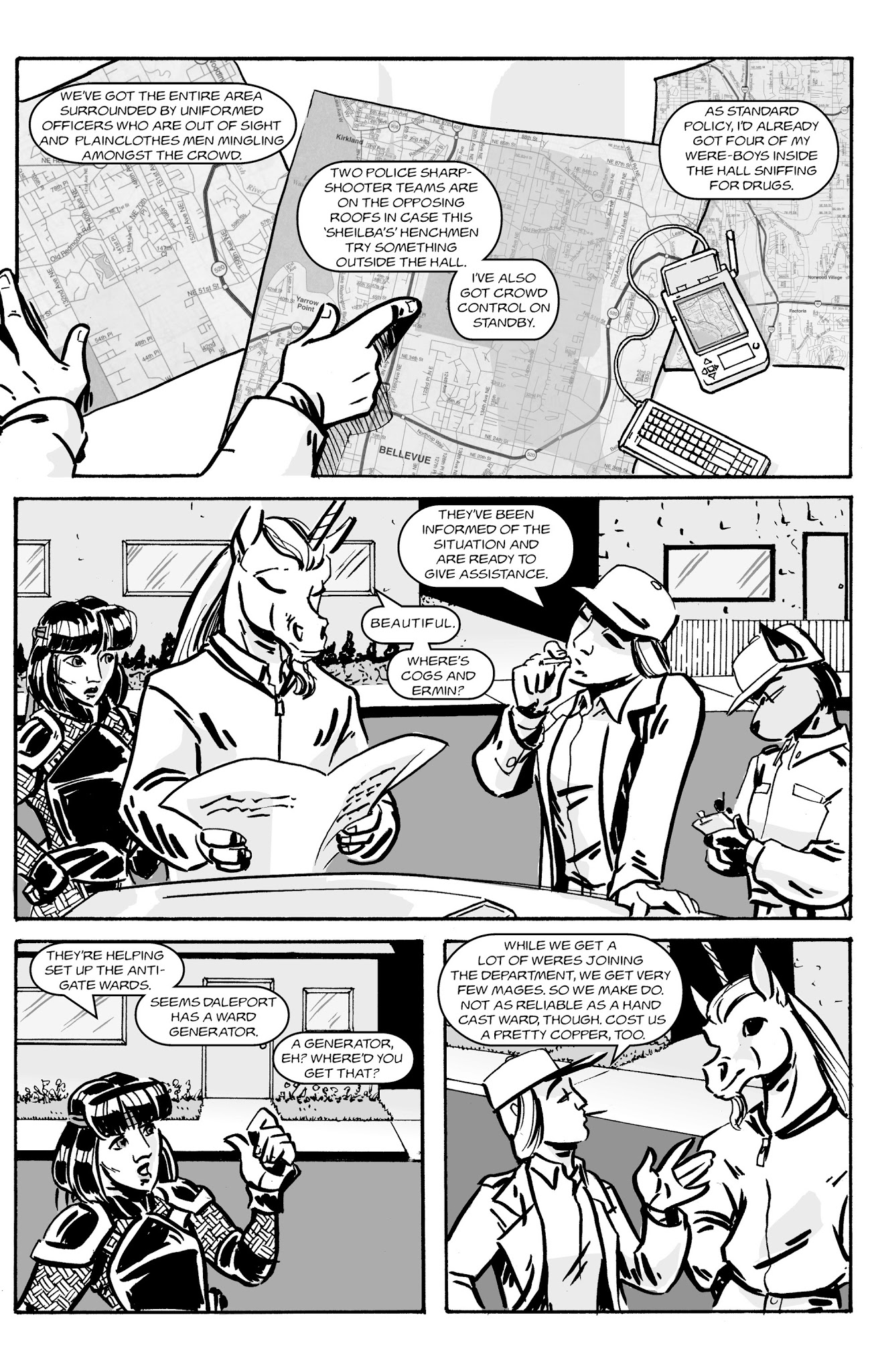 Read online Bureau of Mana Investigation comic -  Issue #7 - 8