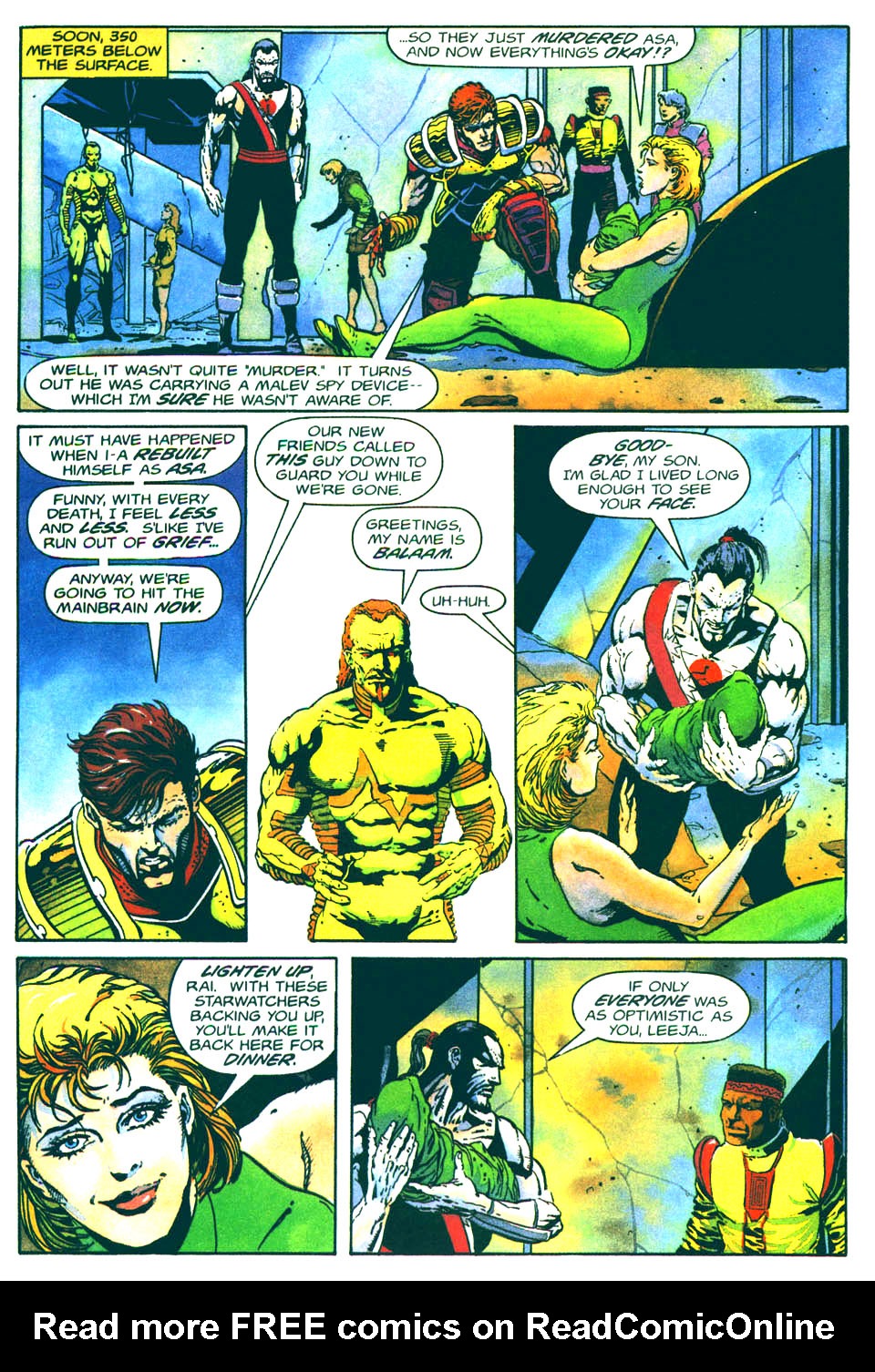 Read online Magnus Robot Fighter (1991) comic -  Issue #37 - 7