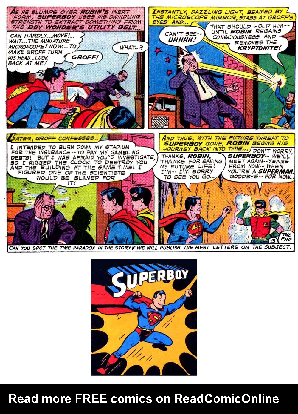 Read online Superboy (1949) comic -  Issue #133 - 25