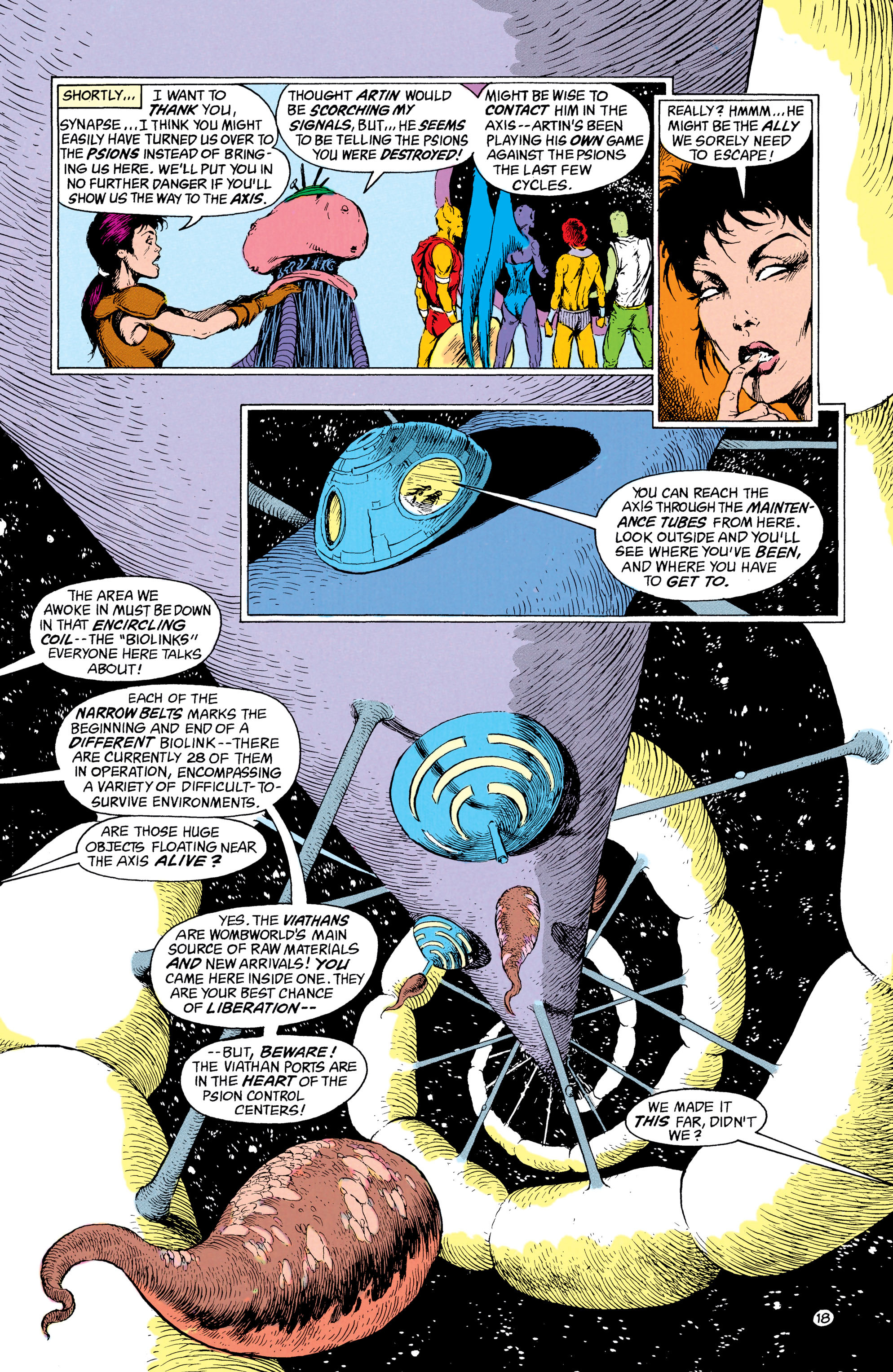 Read online The Omega Men (1983) comic -  Issue #28 - 19