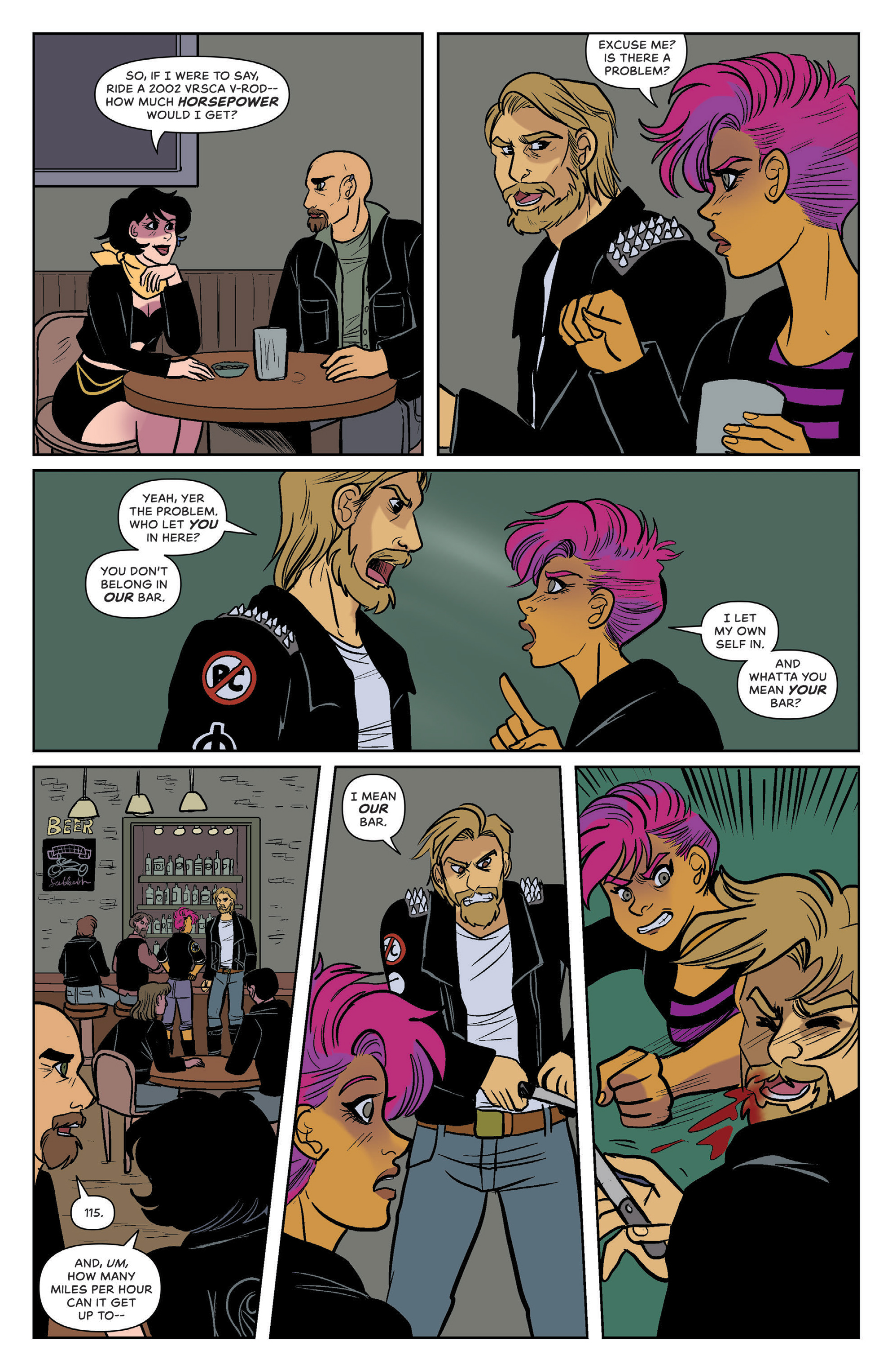 Read online Betty & Veronica: Vixens comic -  Issue #3 - 6