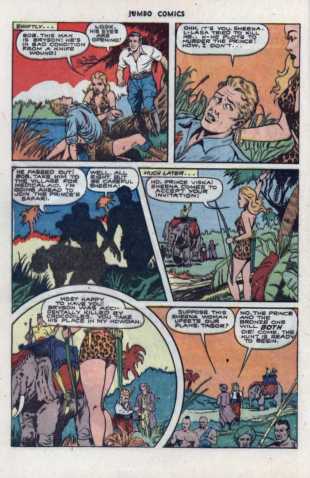 Read online Jumbo Comics comic -  Issue #65 - 10