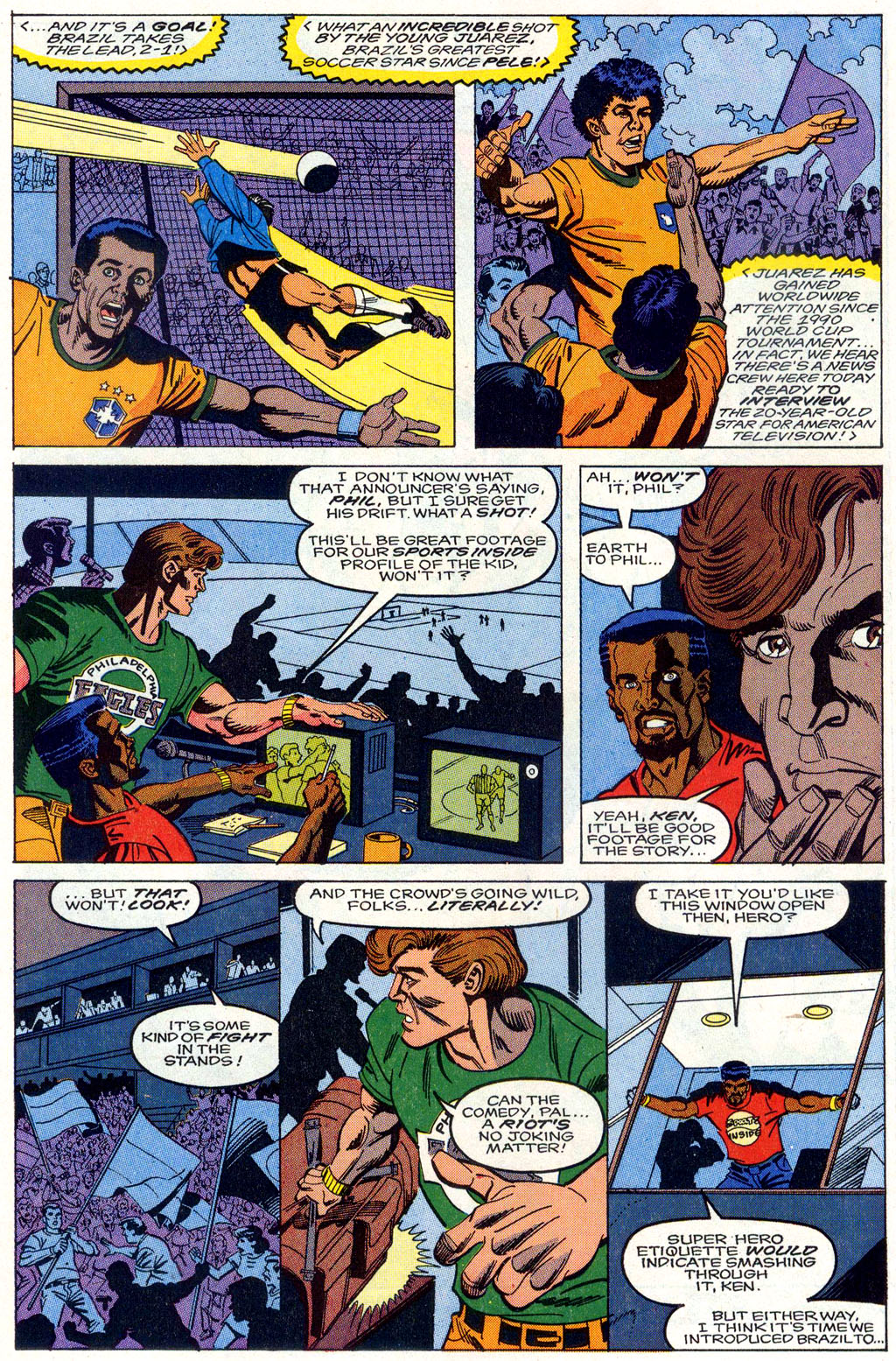 Read online NFL SuperPro comic -  Issue #7 - 5