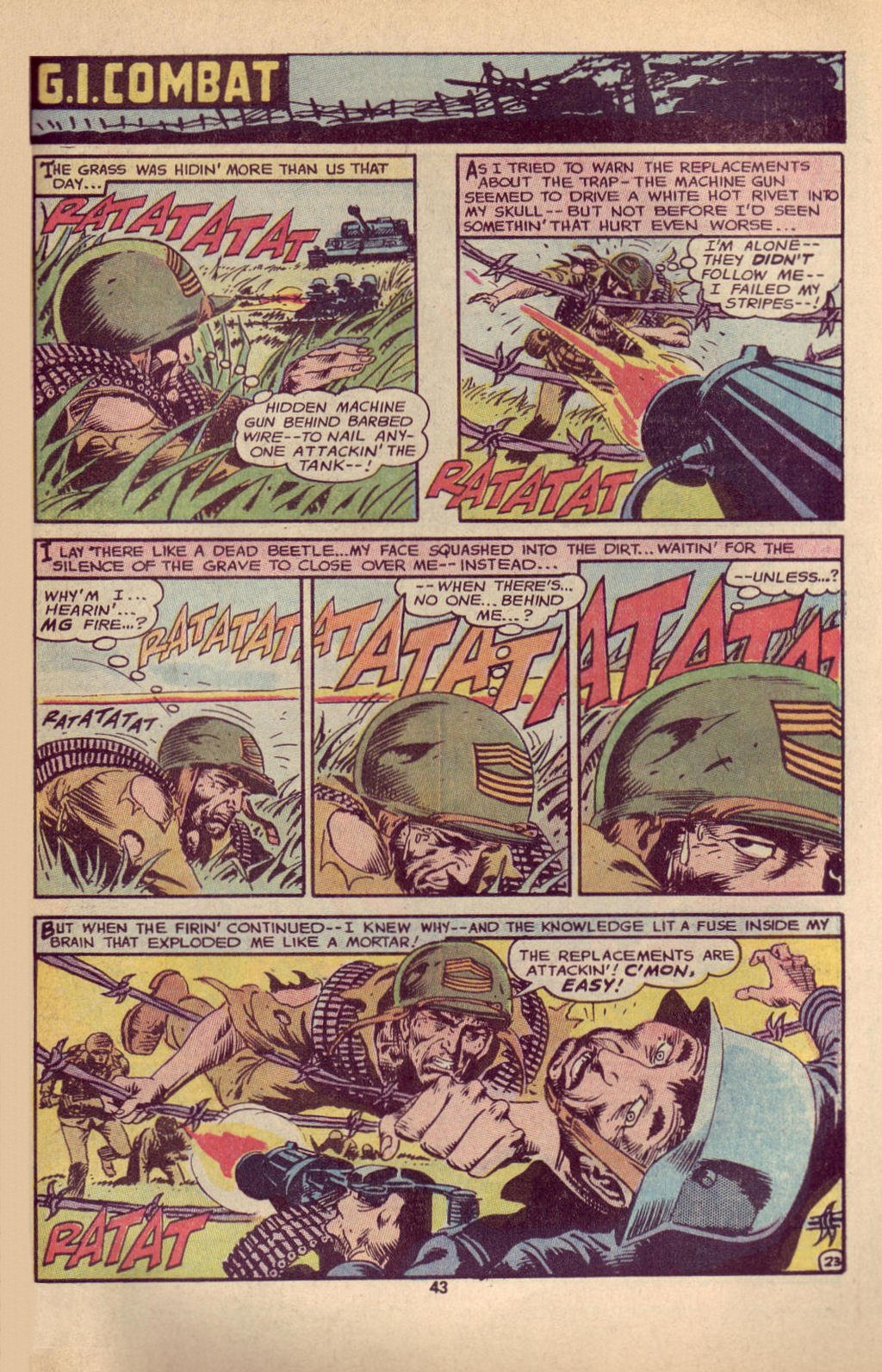 Read online G.I. Combat (1952) comic -  Issue #149 - 45