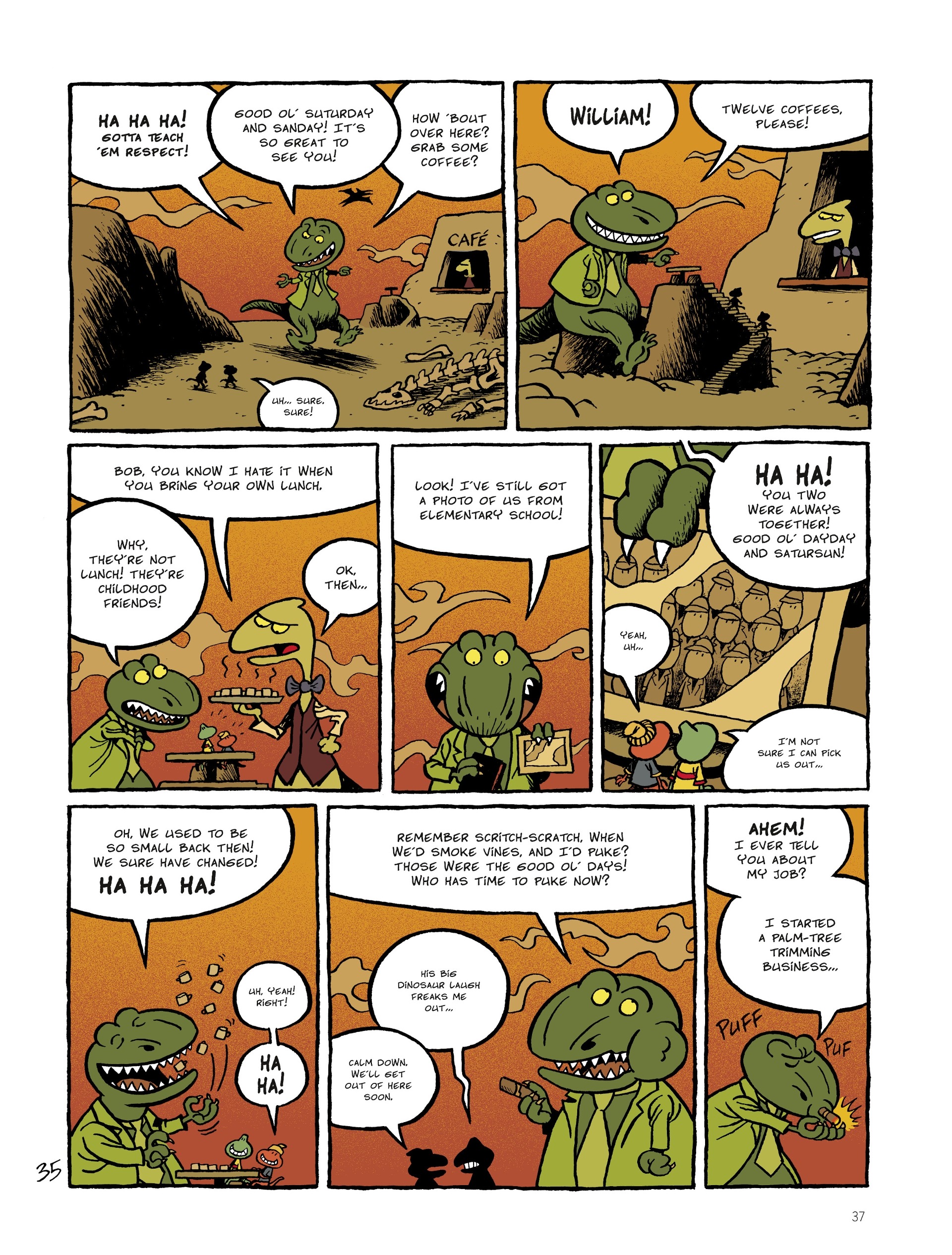 Read online Saturday and Sunday comic -  Issue #1 - 37