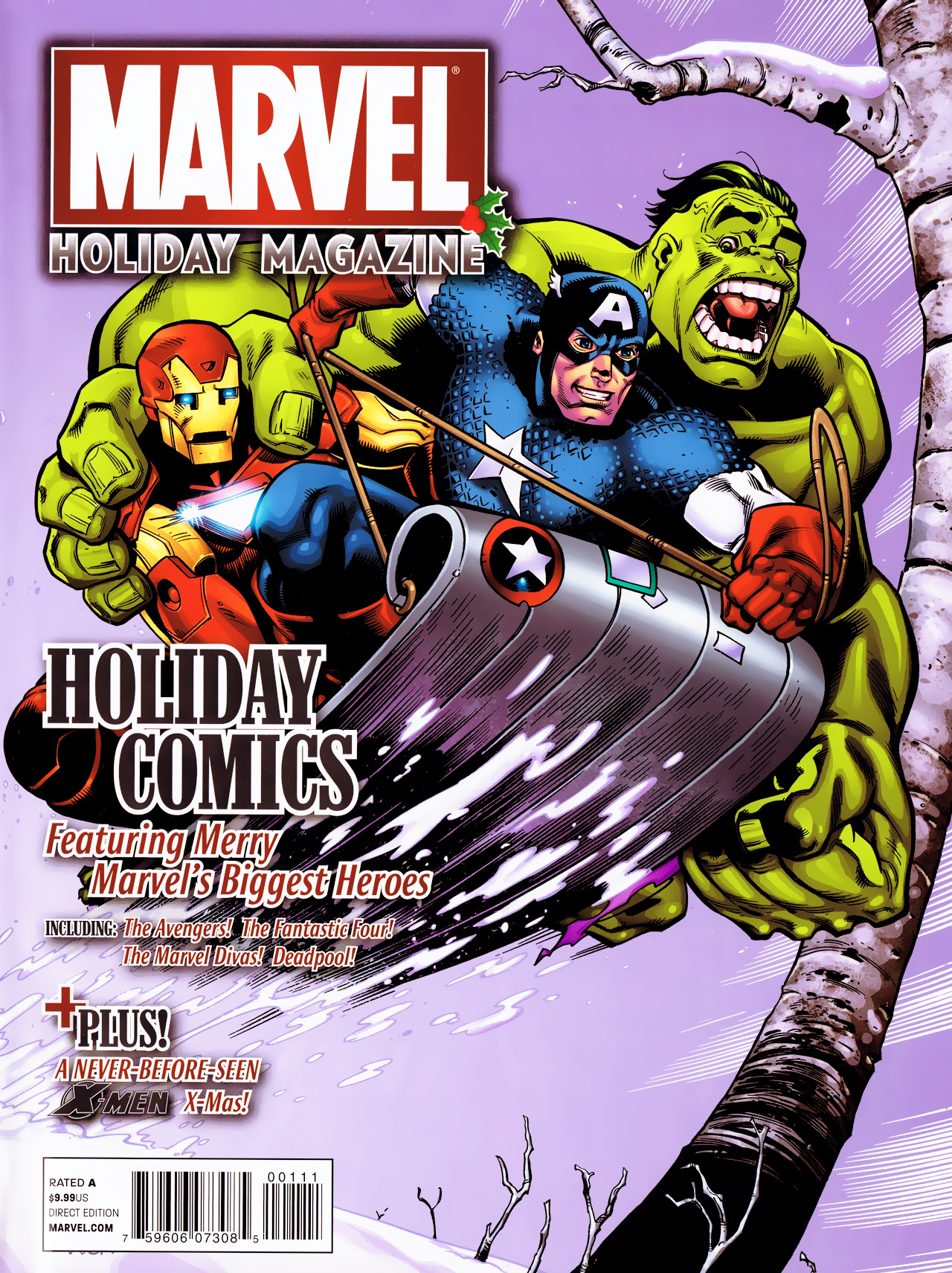 Read online Marvel Holiday Magazine 2010 comic -  Issue #1 - 2