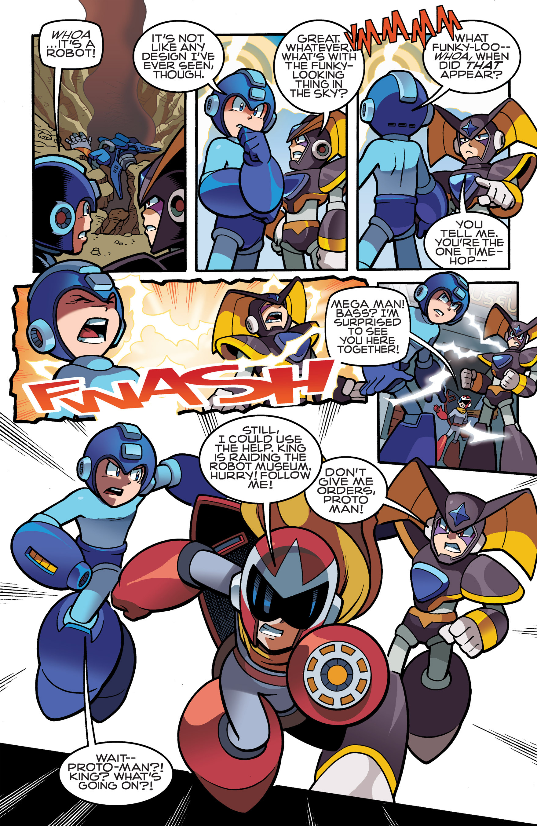 Read online Mega Man comic -  Issue # _TPB 5 - 100