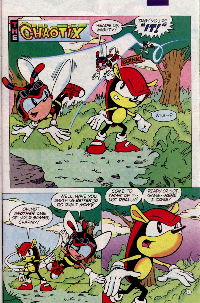 Read online Knuckles' Chaotix comic -  Issue # Full - 28