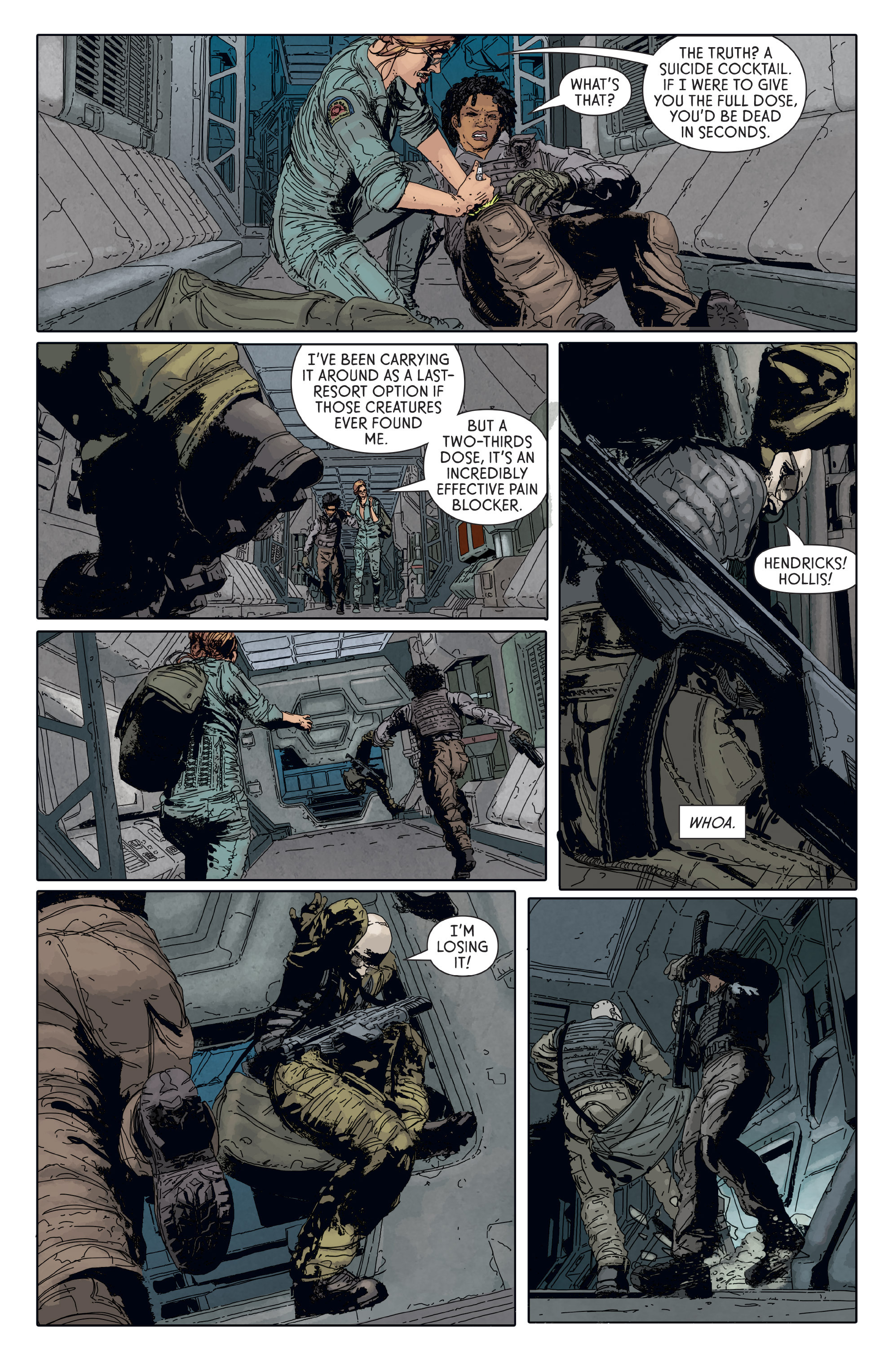 Read online Aliens: Defiance comic -  Issue #6 - 11