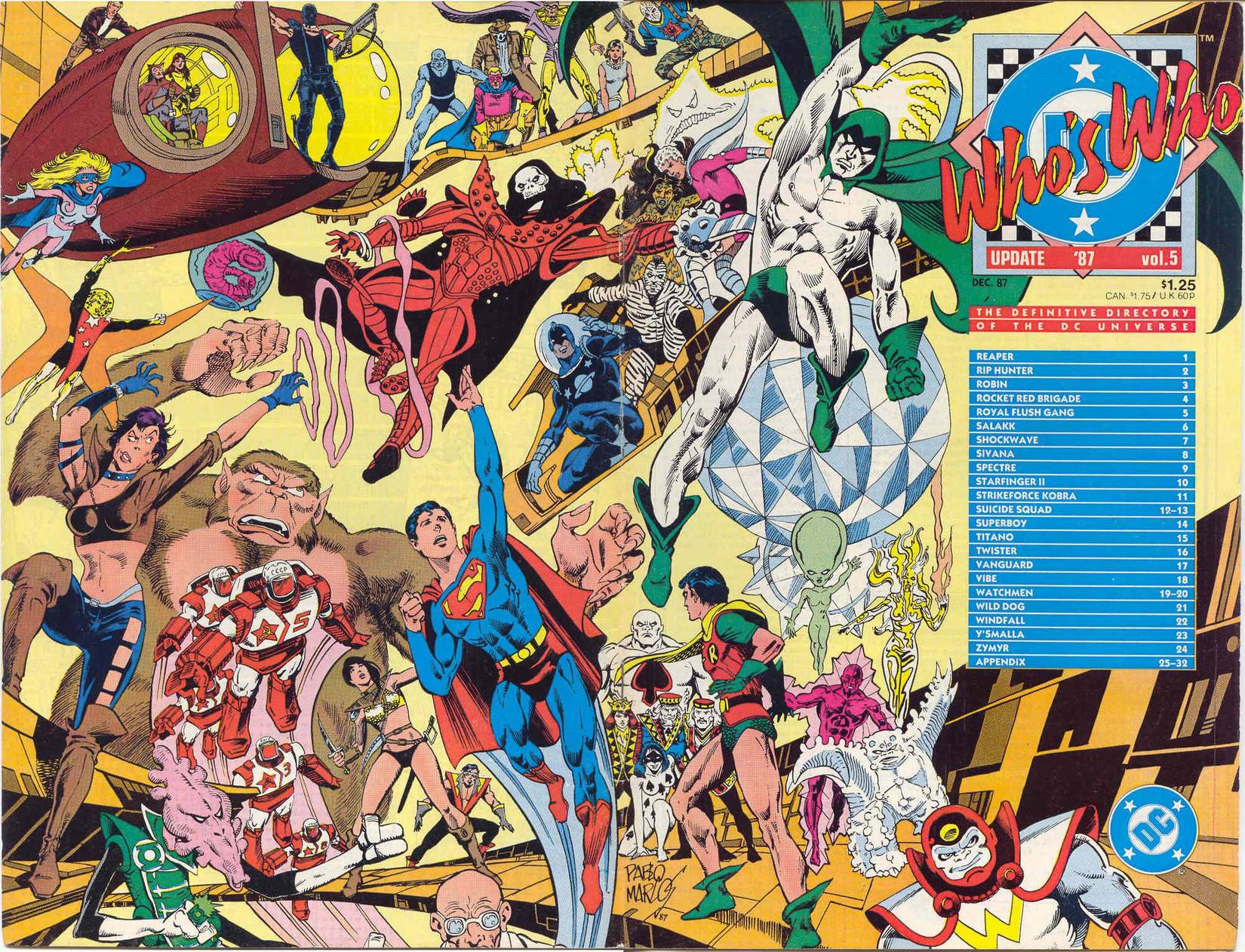 Read online Who's Who: Update '87 comic -  Issue #5 - 2