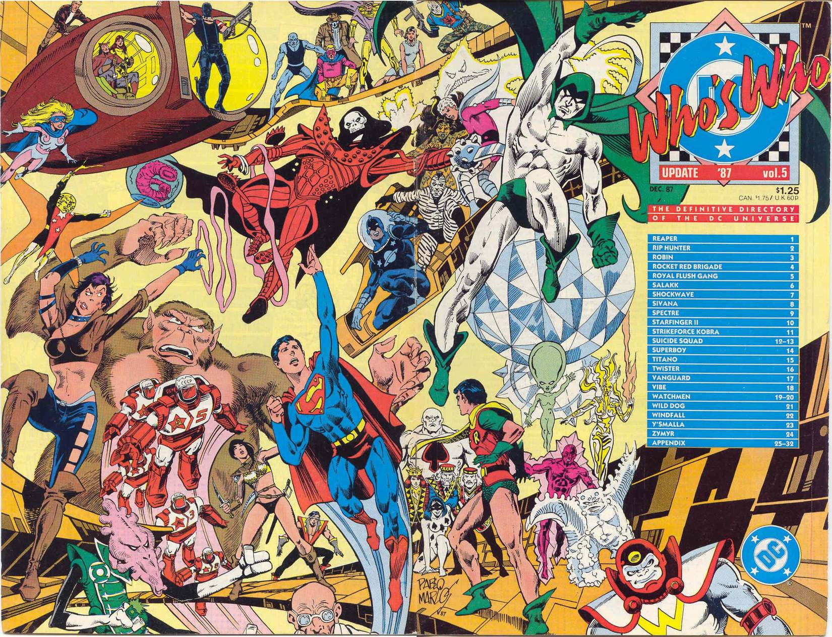Read online Who's Who: Update '87 comic -  Issue #5 - 2