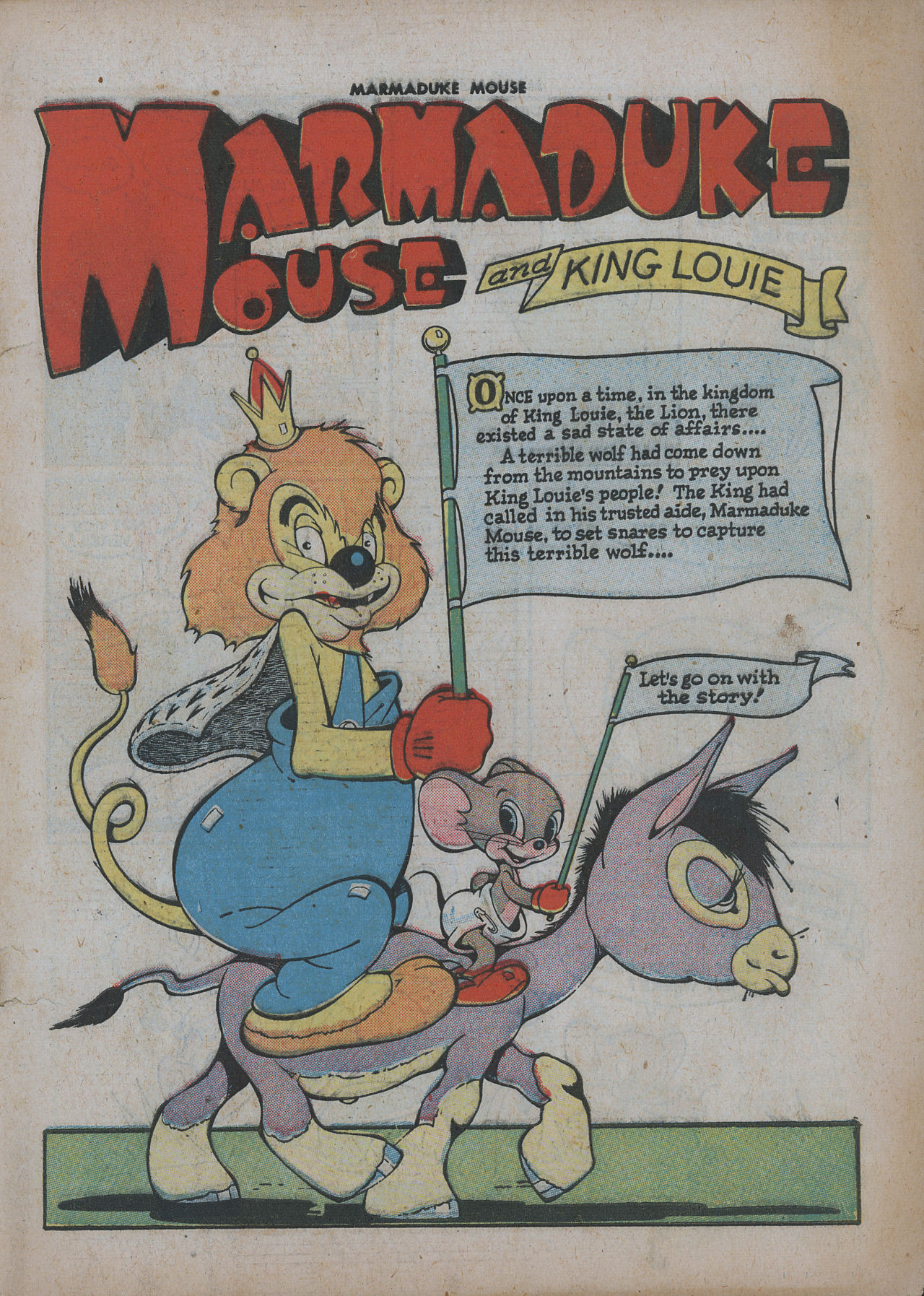 Read online Marmaduke Mouse comic -  Issue #3 - 3