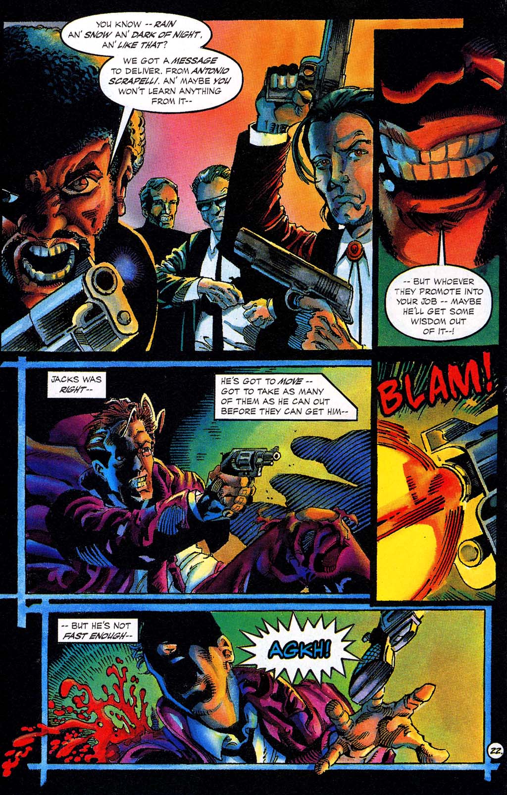 Read online The New Shadowhawk comic -  Issue #1 - 22