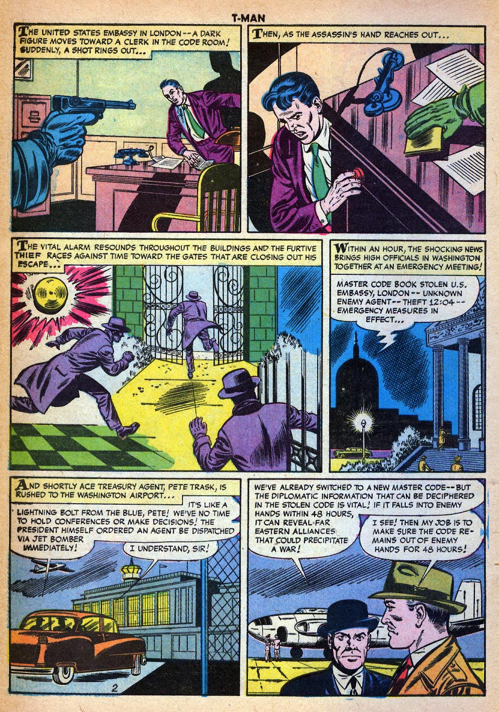 Read online T-Man: World Wide Trouble Shooter comic -  Issue #38 - 4