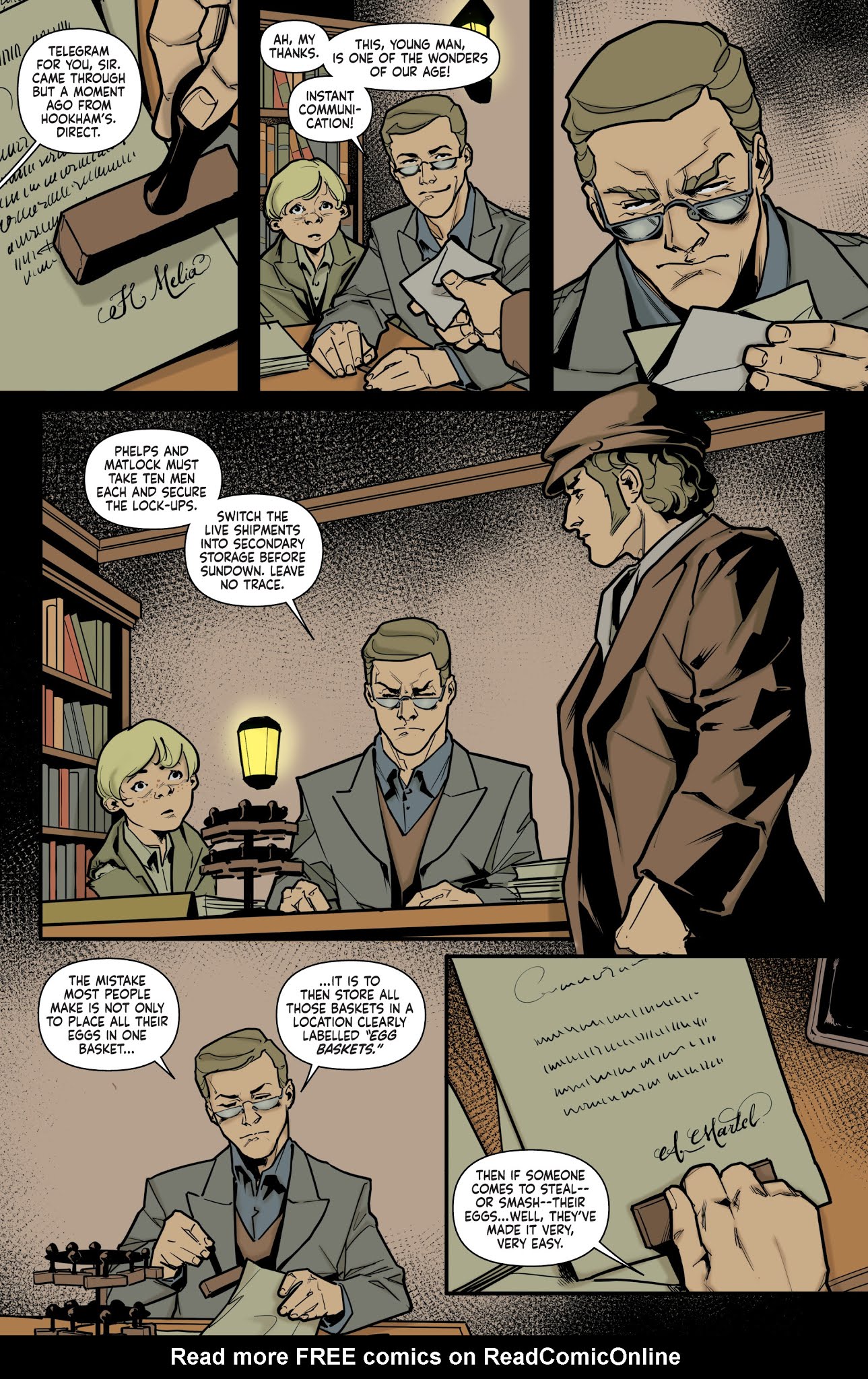 Read online Sherlock Holmes: The Vanishing Man comic -  Issue #3 - 10