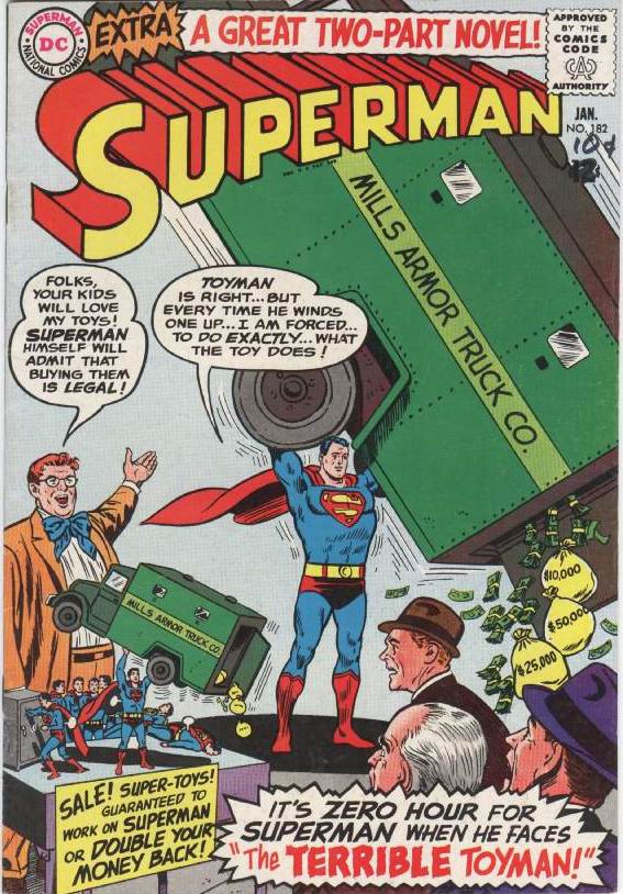 Read online Superman (1939) comic -  Issue #182 - 1