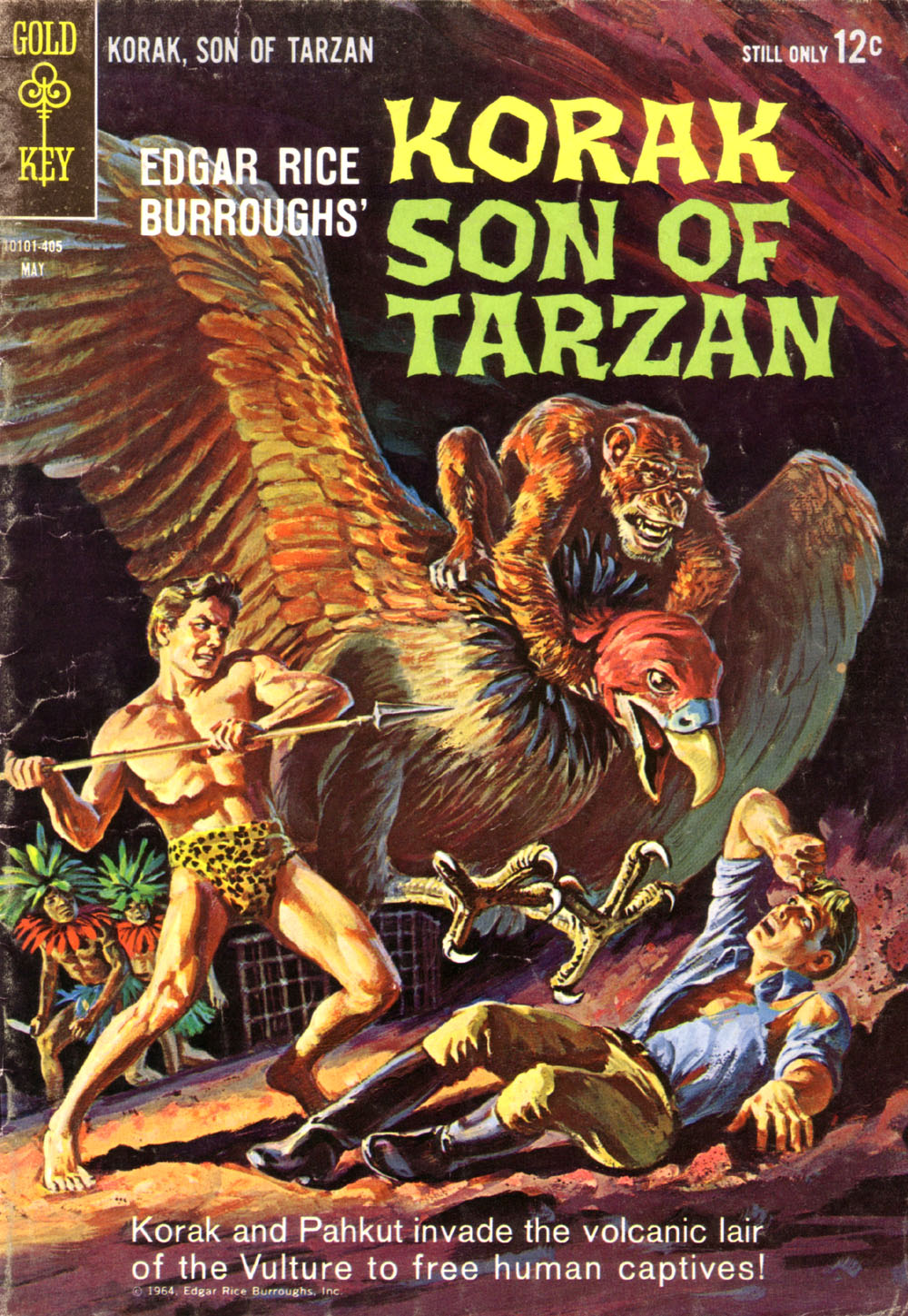 Read online Korak, Son of Tarzan (1964) comic -  Issue #3 - 1