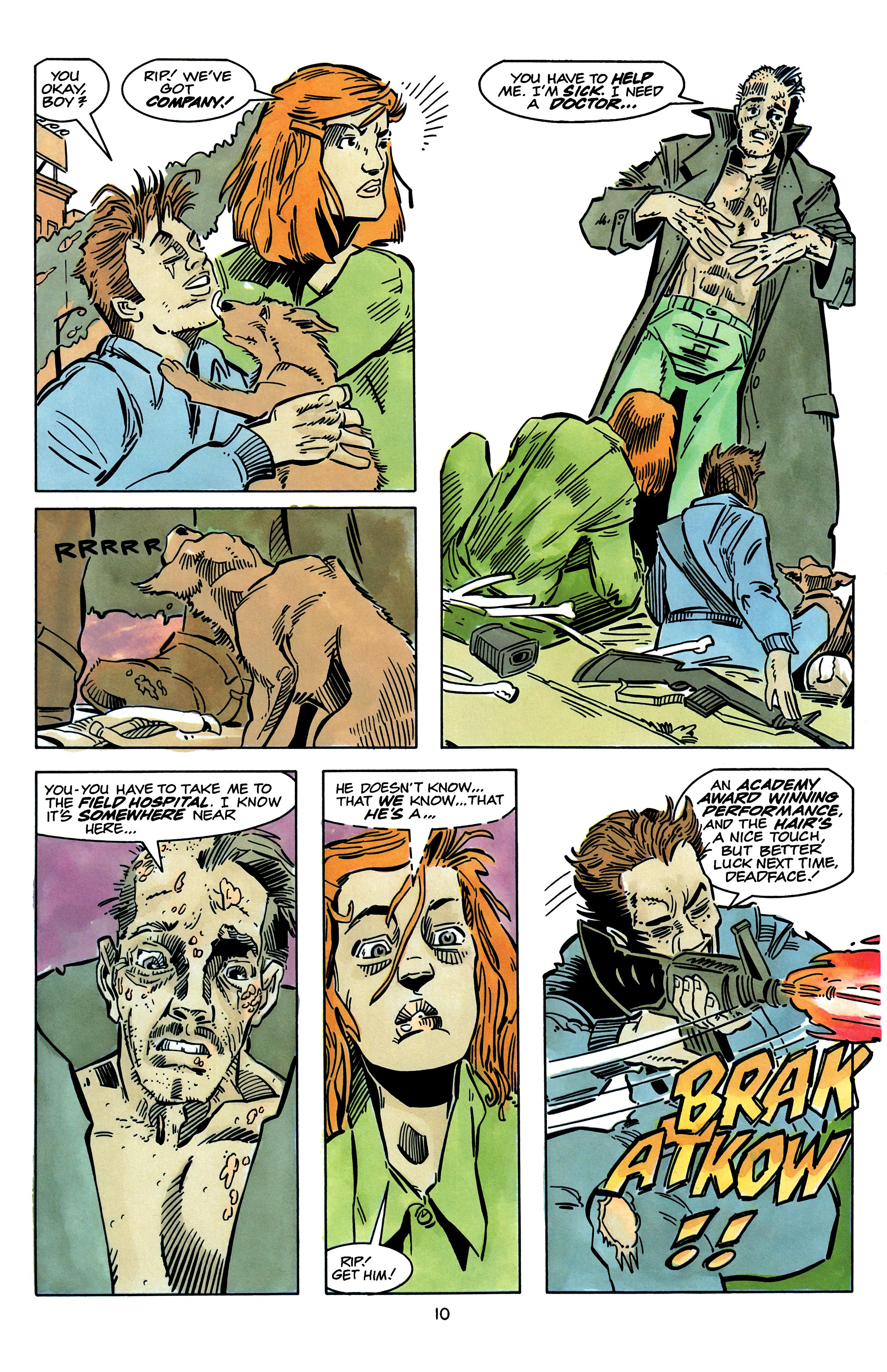 Read online The Terminator (1988) comic -  Issue #7 - 12