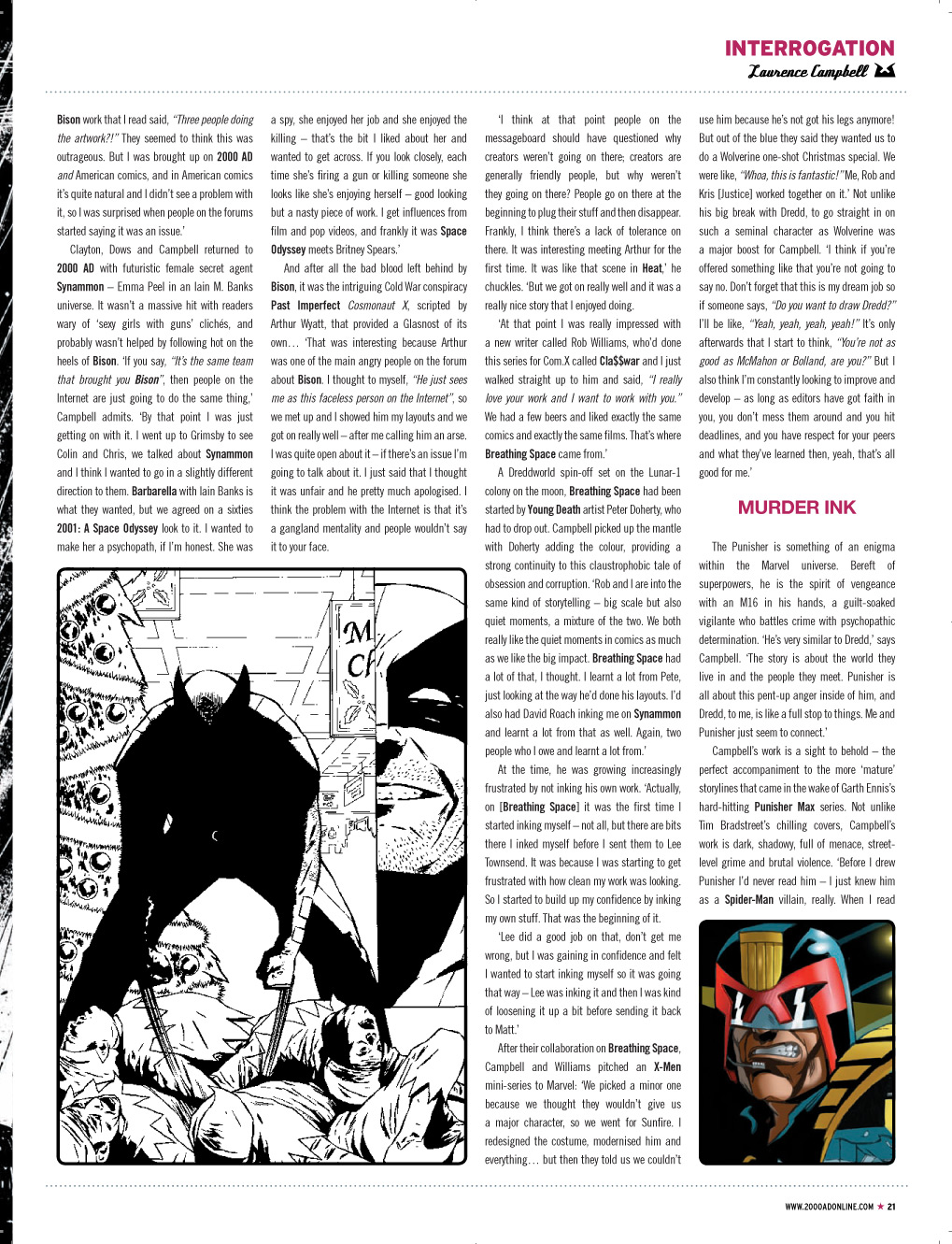 Read online Judge Dredd Megazine (Vol. 5) comic -  Issue #309 - 21