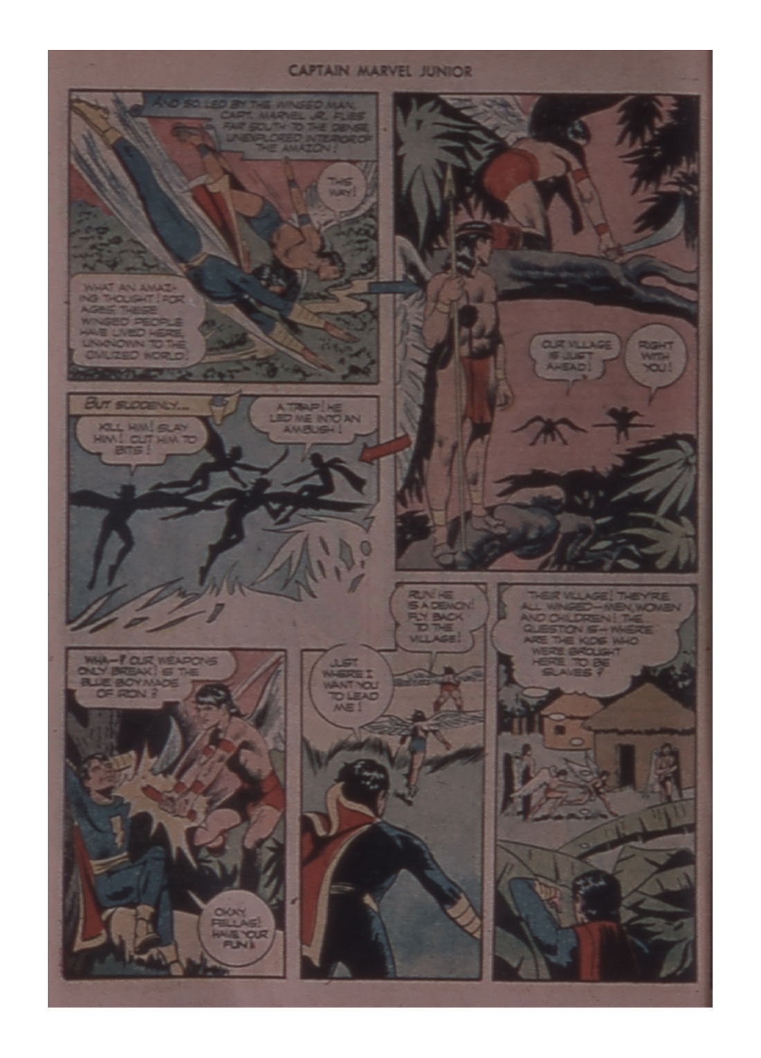 Read online Captain Marvel, Jr. comic -  Issue #47 - 42