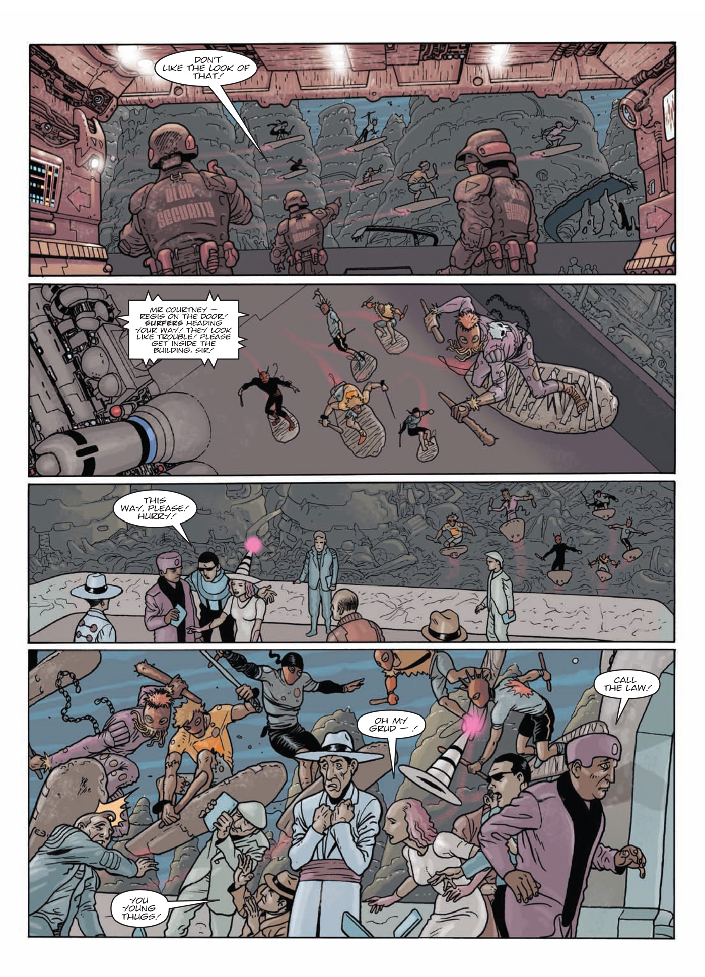 Read online Judge Dredd: Day of Chaos: Fallout comic -  Issue # TPB (Part 2) - 81