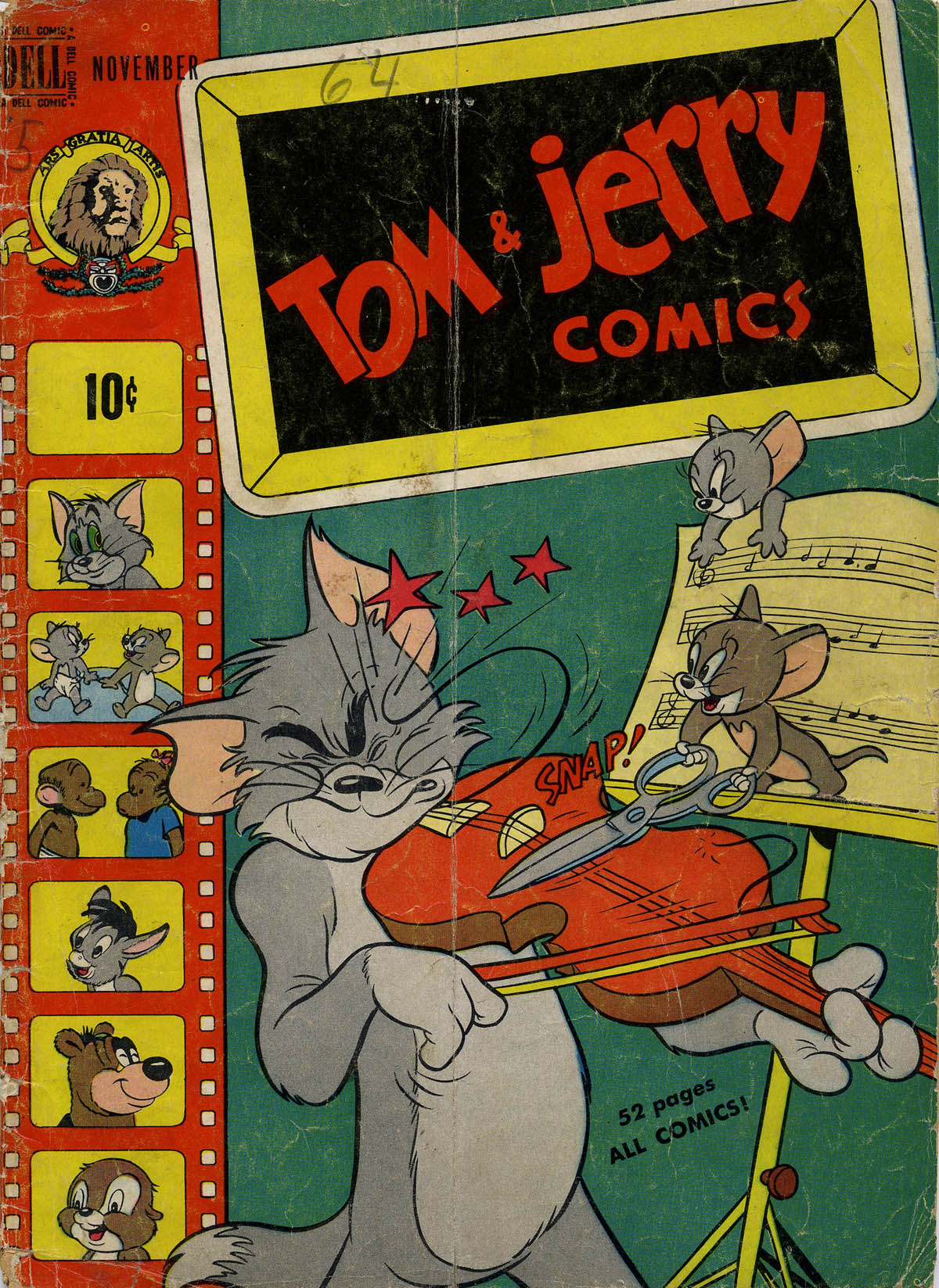 Read online Tom & Jerry Comics comic -  Issue #64 - 2