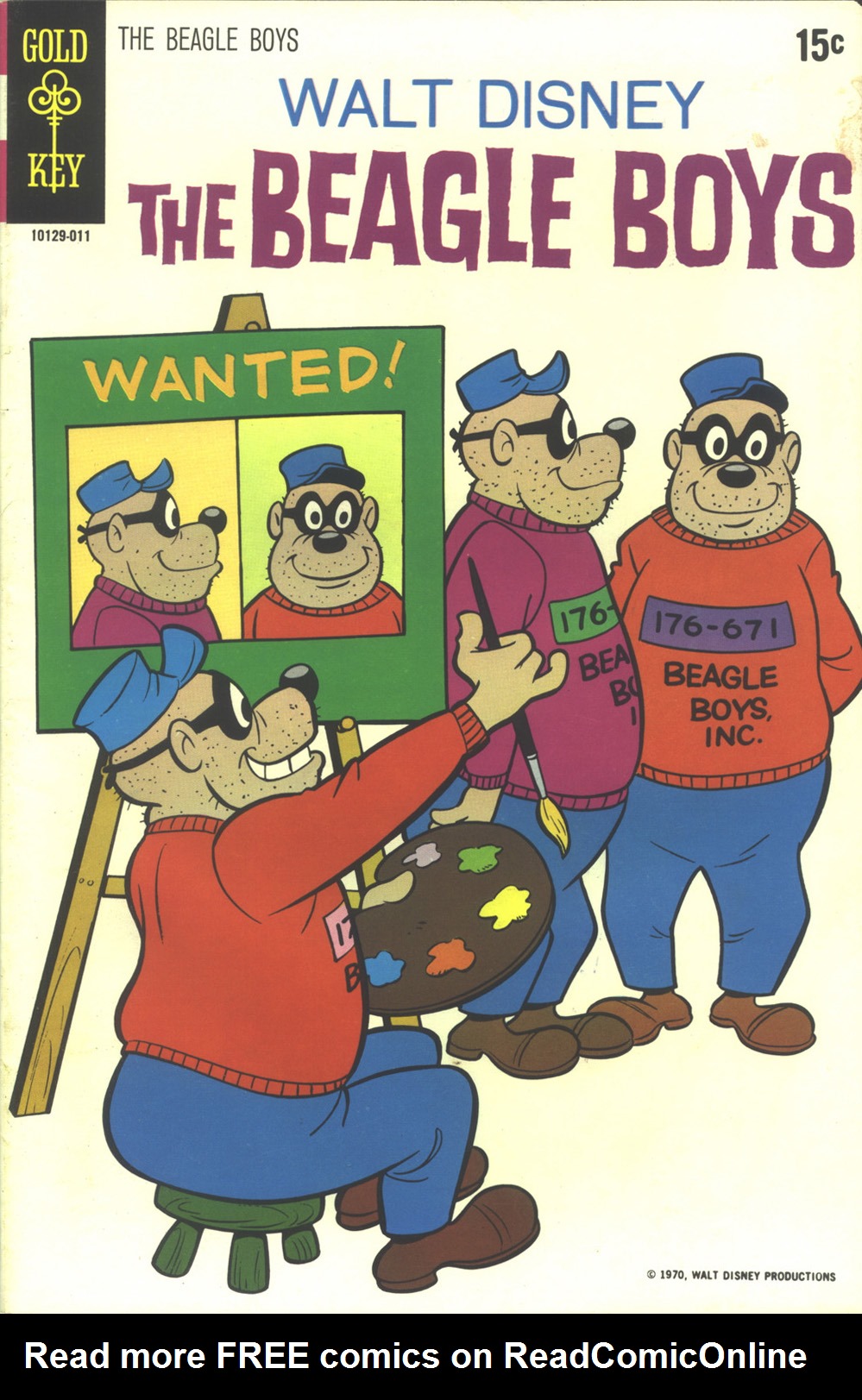 Read online Walt Disney THE BEAGLE BOYS comic -  Issue #10 - 1