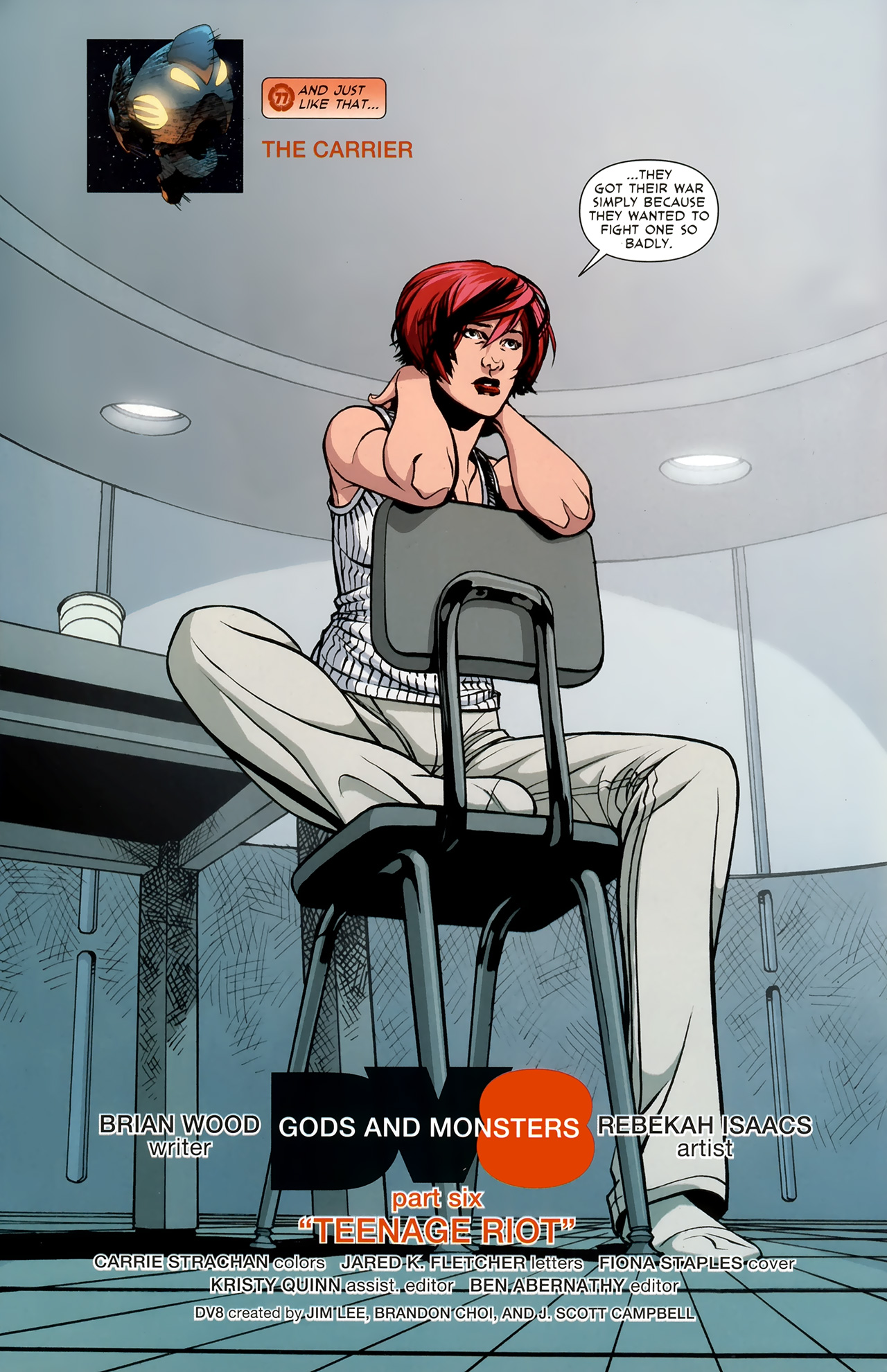 Read online DV8: Gods and Monsters comic -  Issue #6 - 6