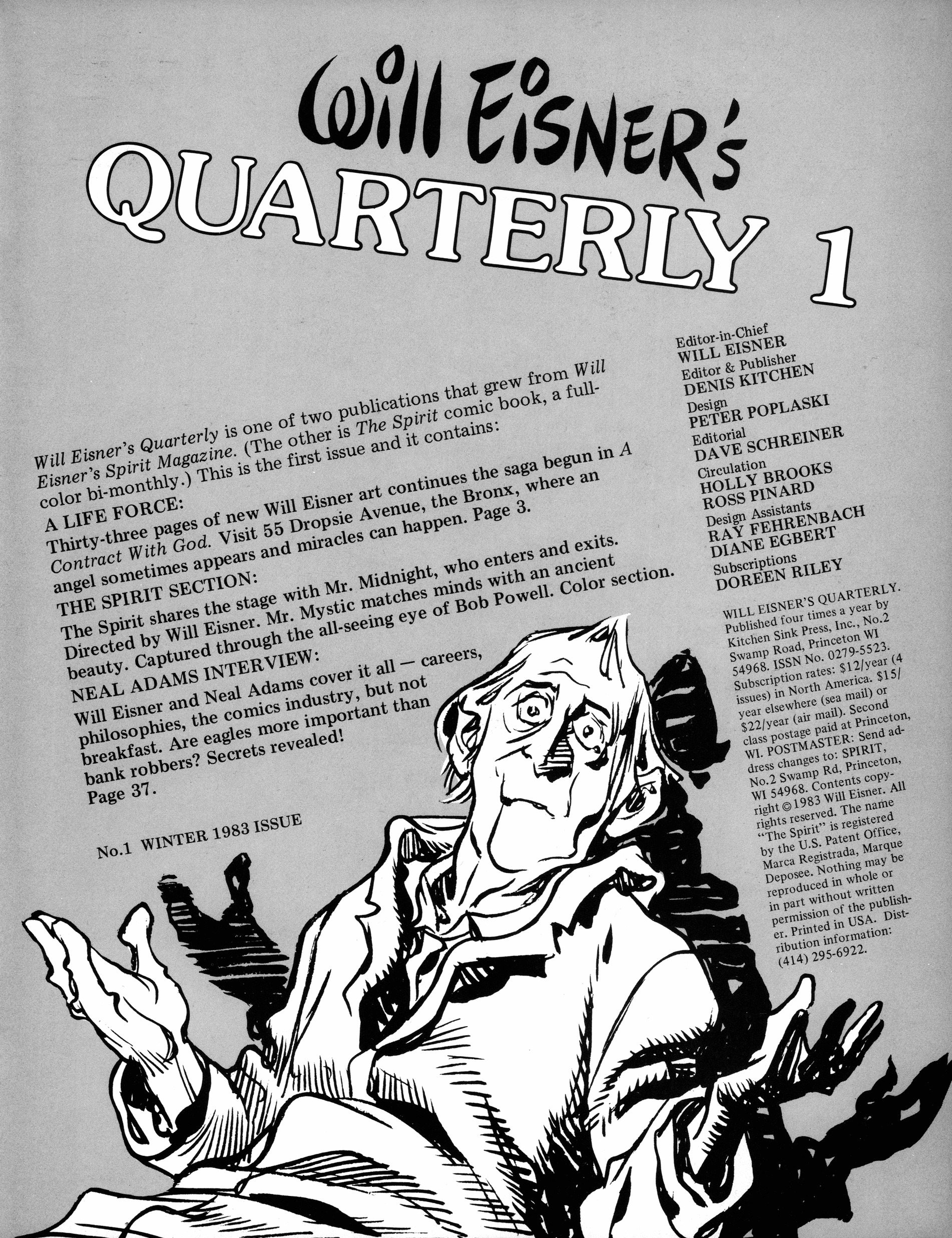 Read online Will Eisner's Quarterly comic -  Issue #1 - 3