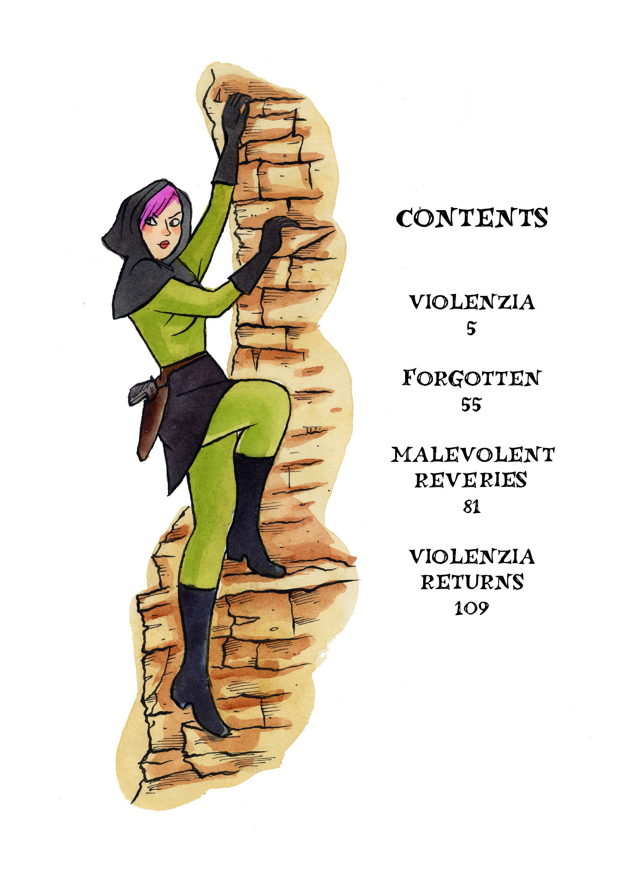 Read online Violenzia and Other Deadly Amusements comic -  Issue # TPB - 4