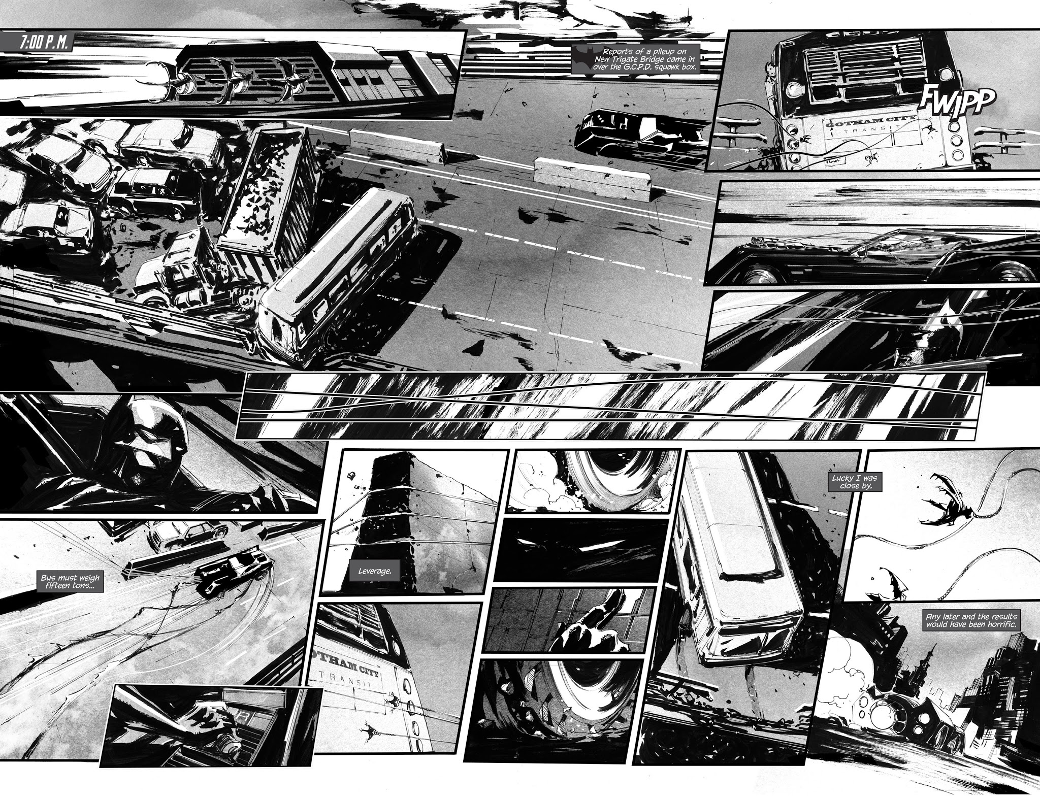 Read online Batman Black and White (2013) comic -  Issue #4 - 23