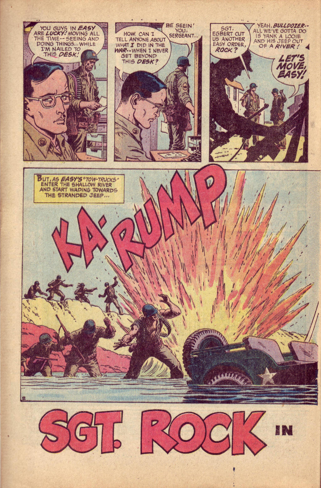 Read online Our Army at War (1952) comic -  Issue #255 - 4