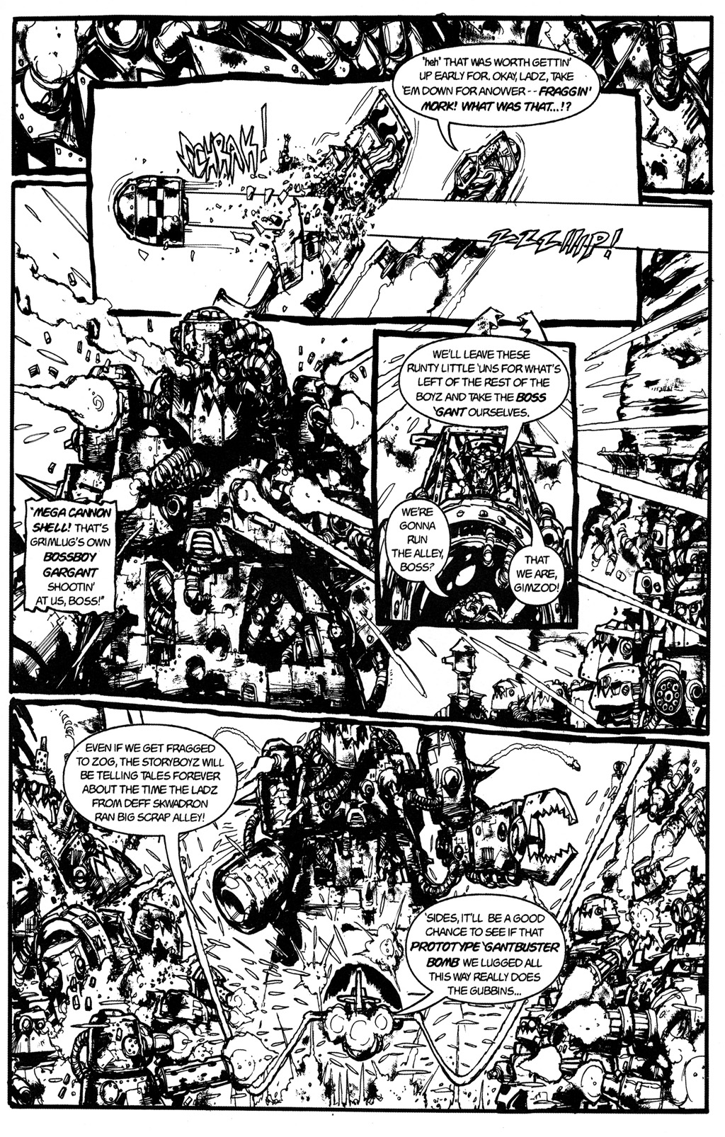 Read online Deff Skwadron comic -  Issue # TPB - 10