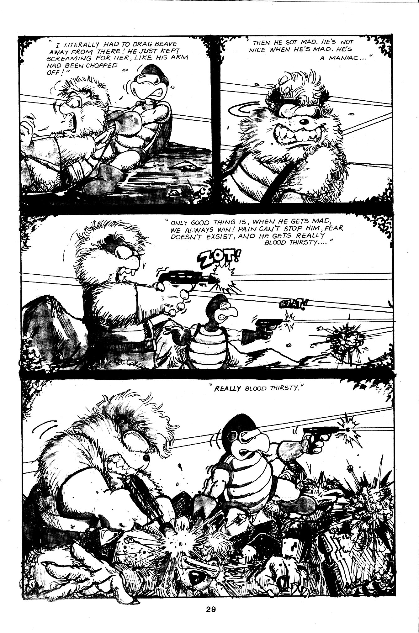 Read online Space Beaver comic -  Issue #1 - 31