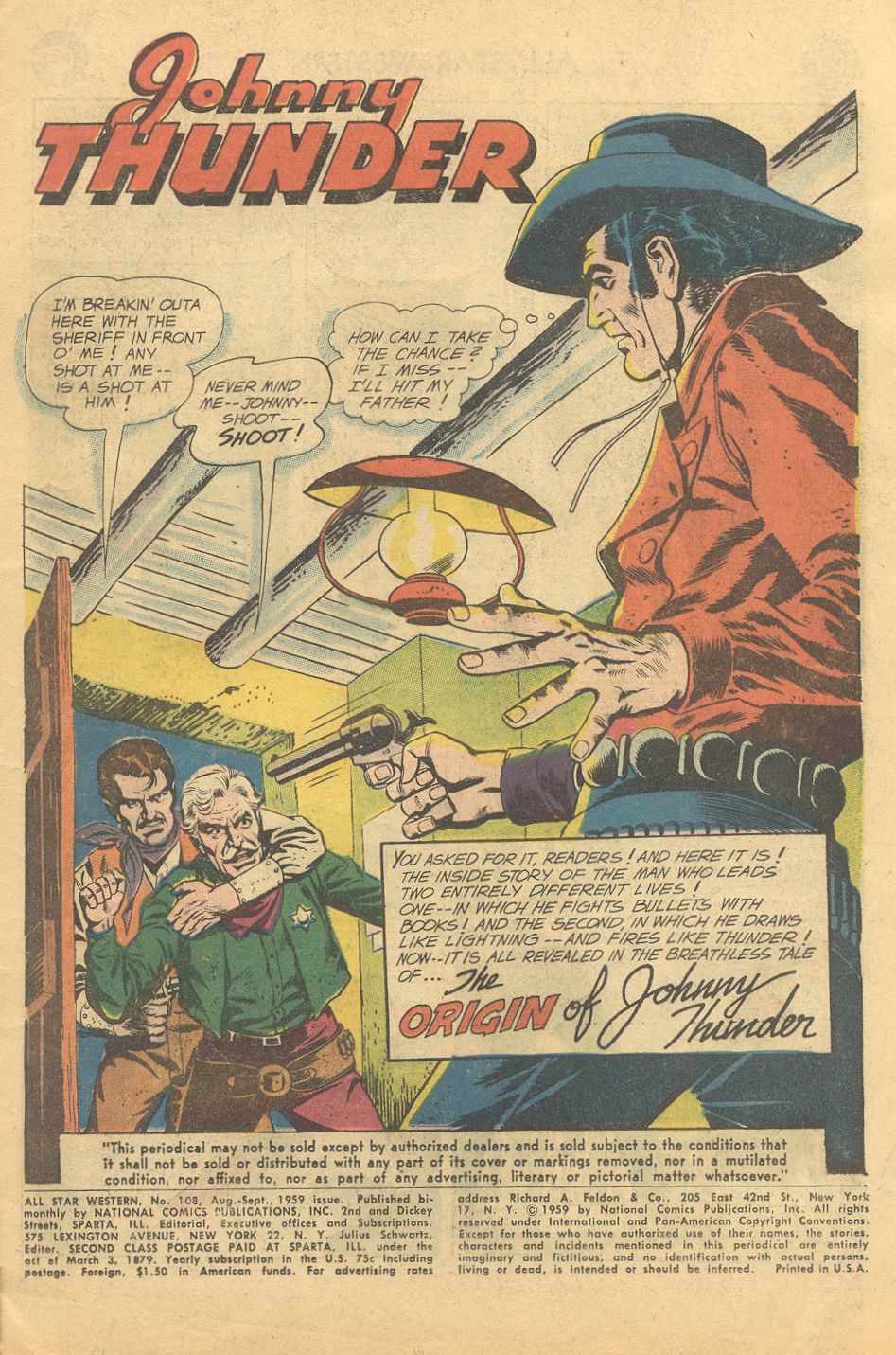 Read online All-Star Western (1951) comic -  Issue #108 - 3