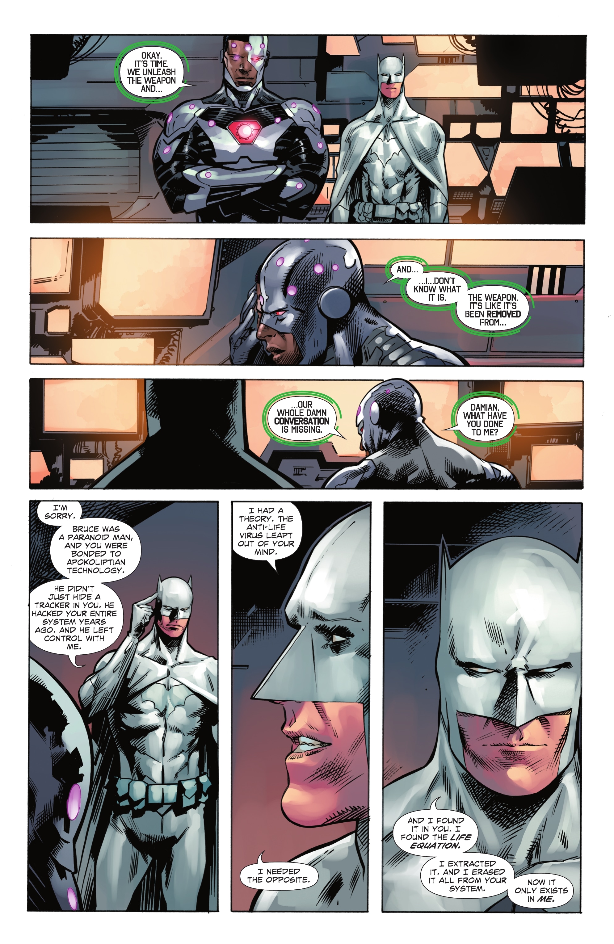 Read online DCeased: War of the Undead Gods comic -  Issue #8 - 22