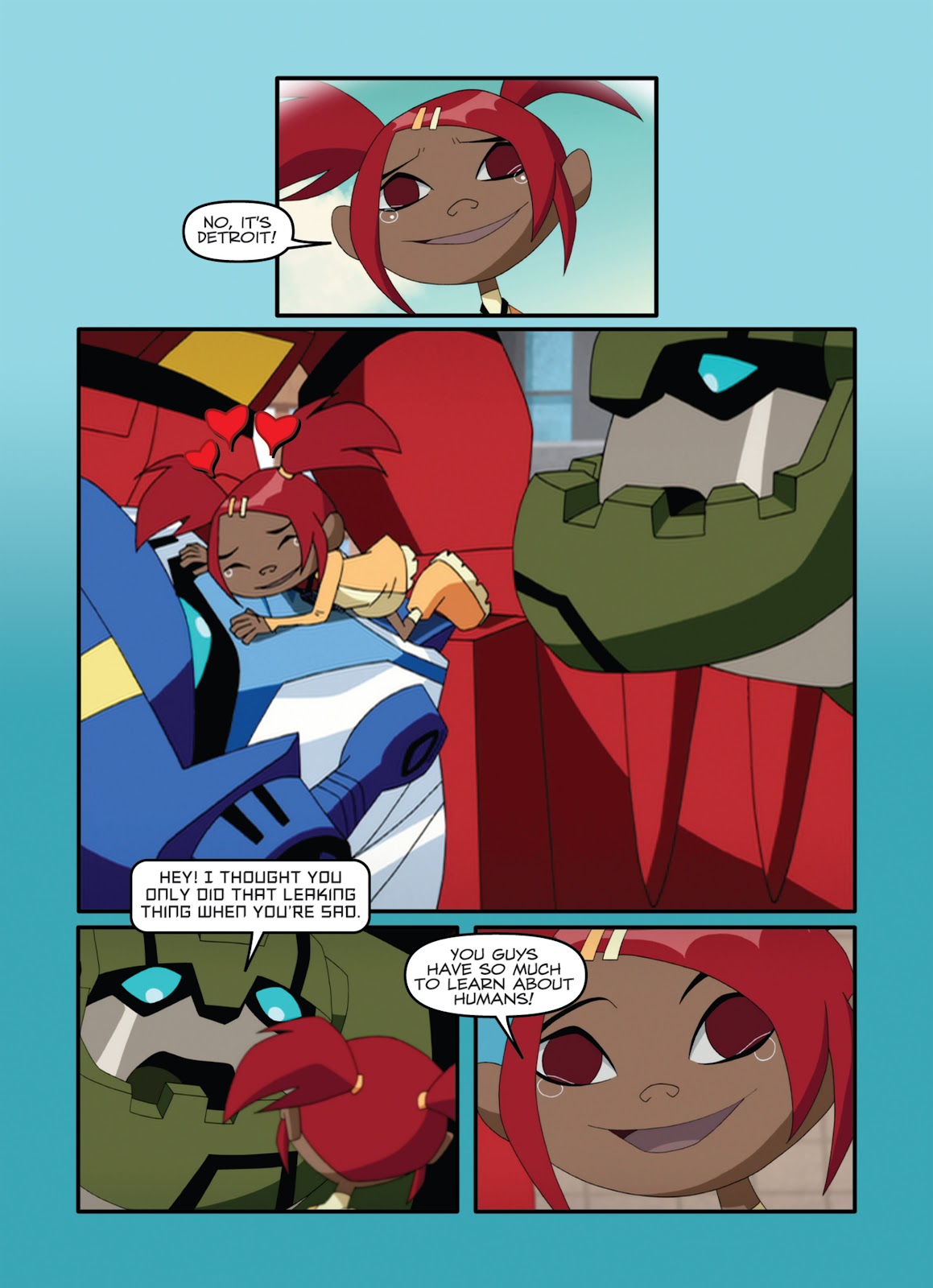 Transformers Animated issue 1 - Page 117