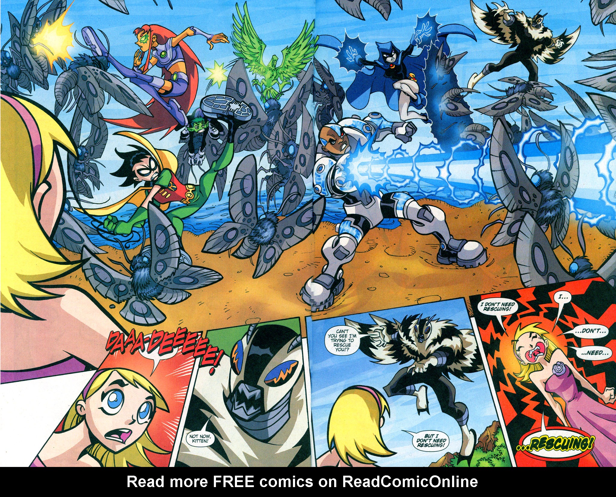 Read online Teen Titans Go! (2003) comic -  Issue #15 - 17