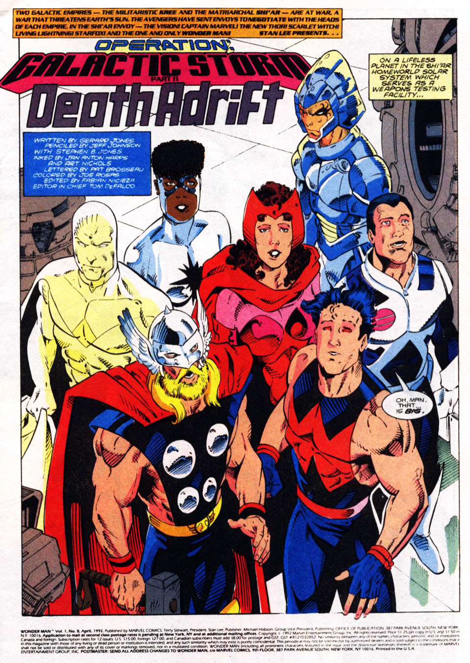 Read online The Avengers (1963) comic -  Issue #345g - 2