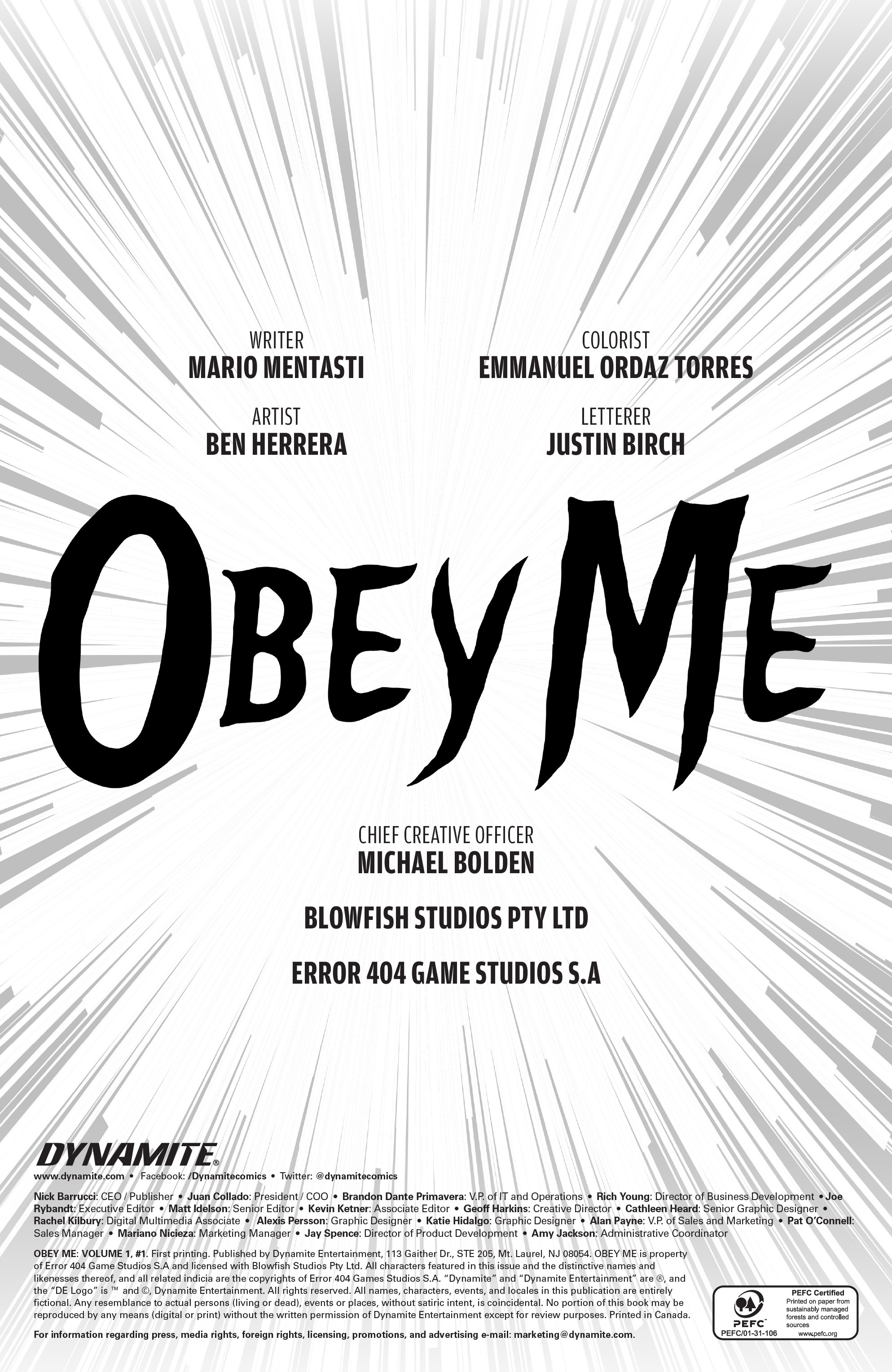 Read online Obey Me comic -  Issue #1 - 3