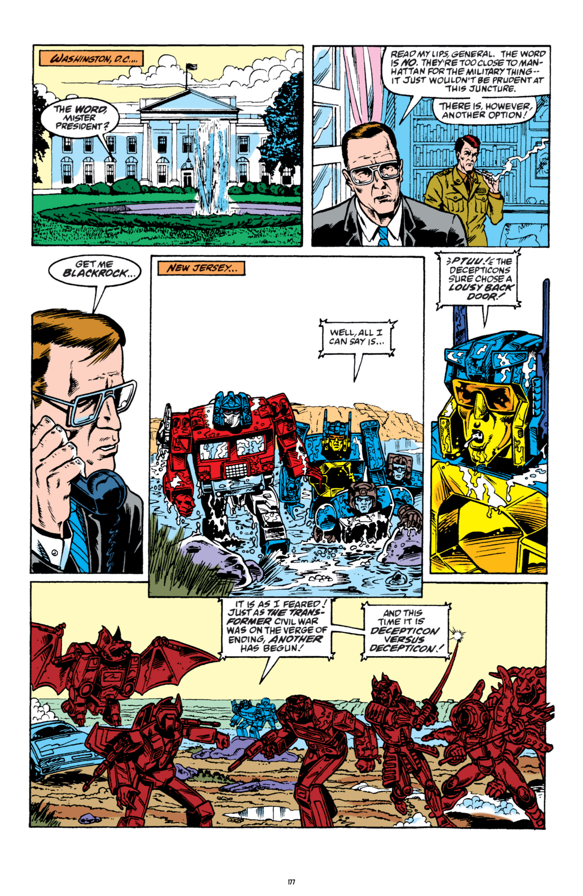 Read online The Transformers Classics comic -  Issue # TPB 6 - 177