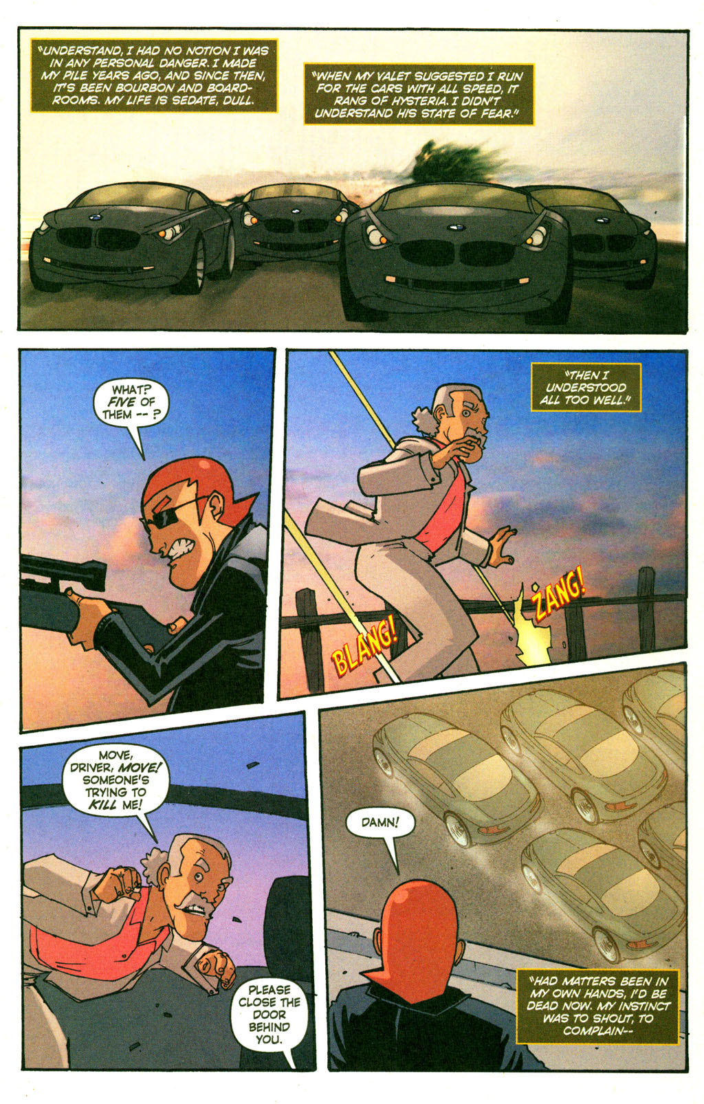 Read online BMWfilms.com's The Hire comic -  Issue #4 - 5