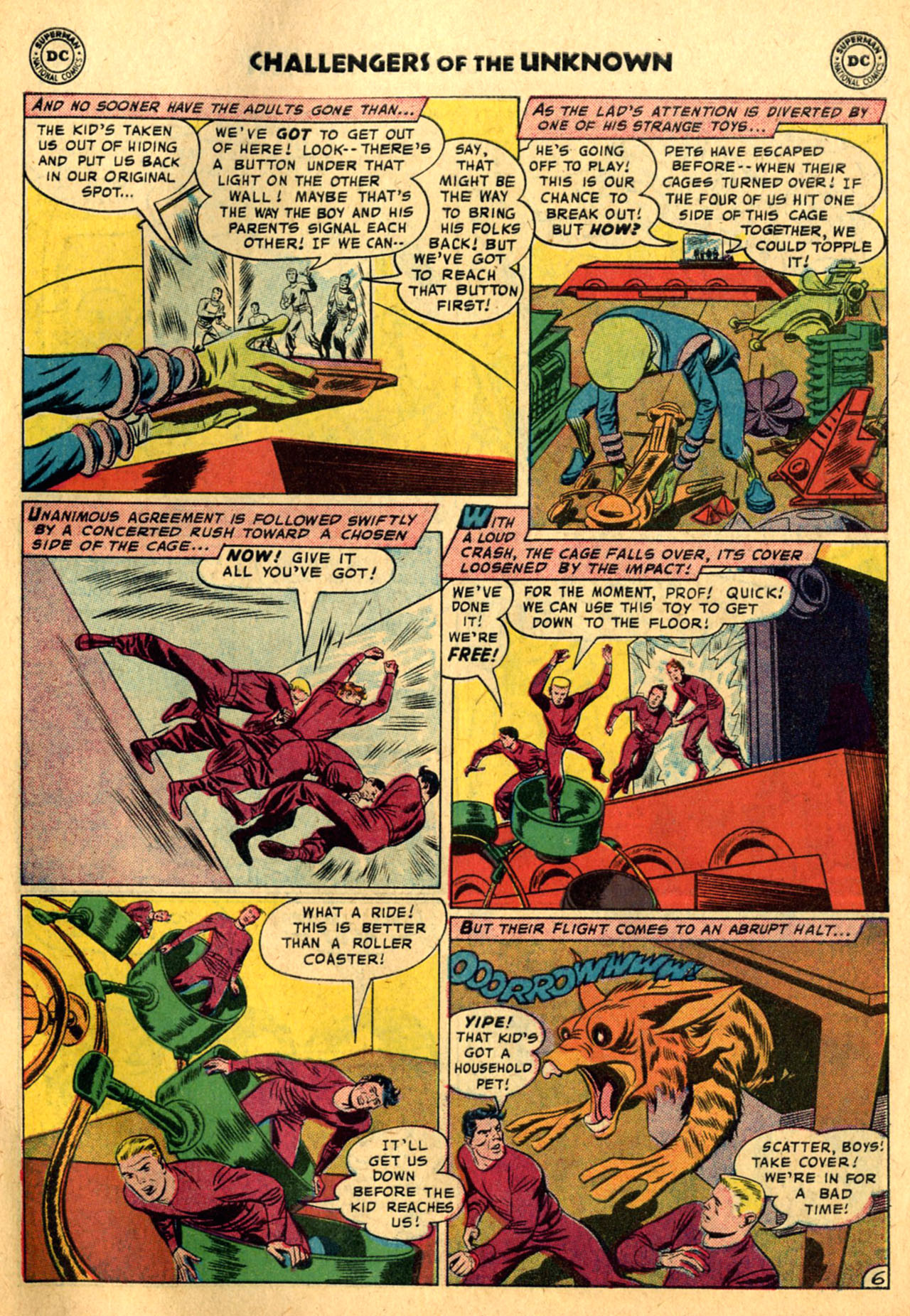 Read online Challengers of the Unknown (1958) comic -  Issue #1 - 26