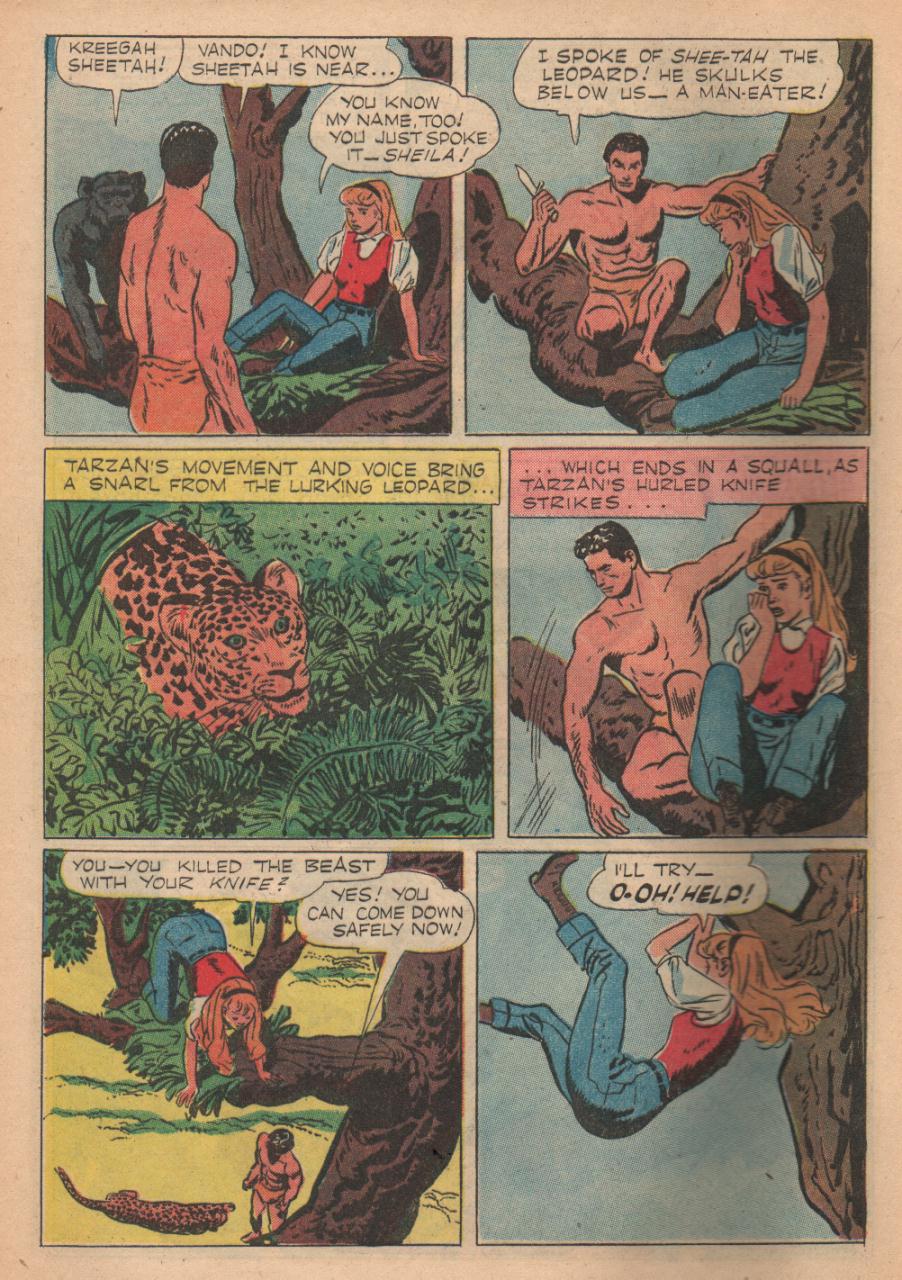 Read online Tarzan (1948) comic -  Issue #85 - 8