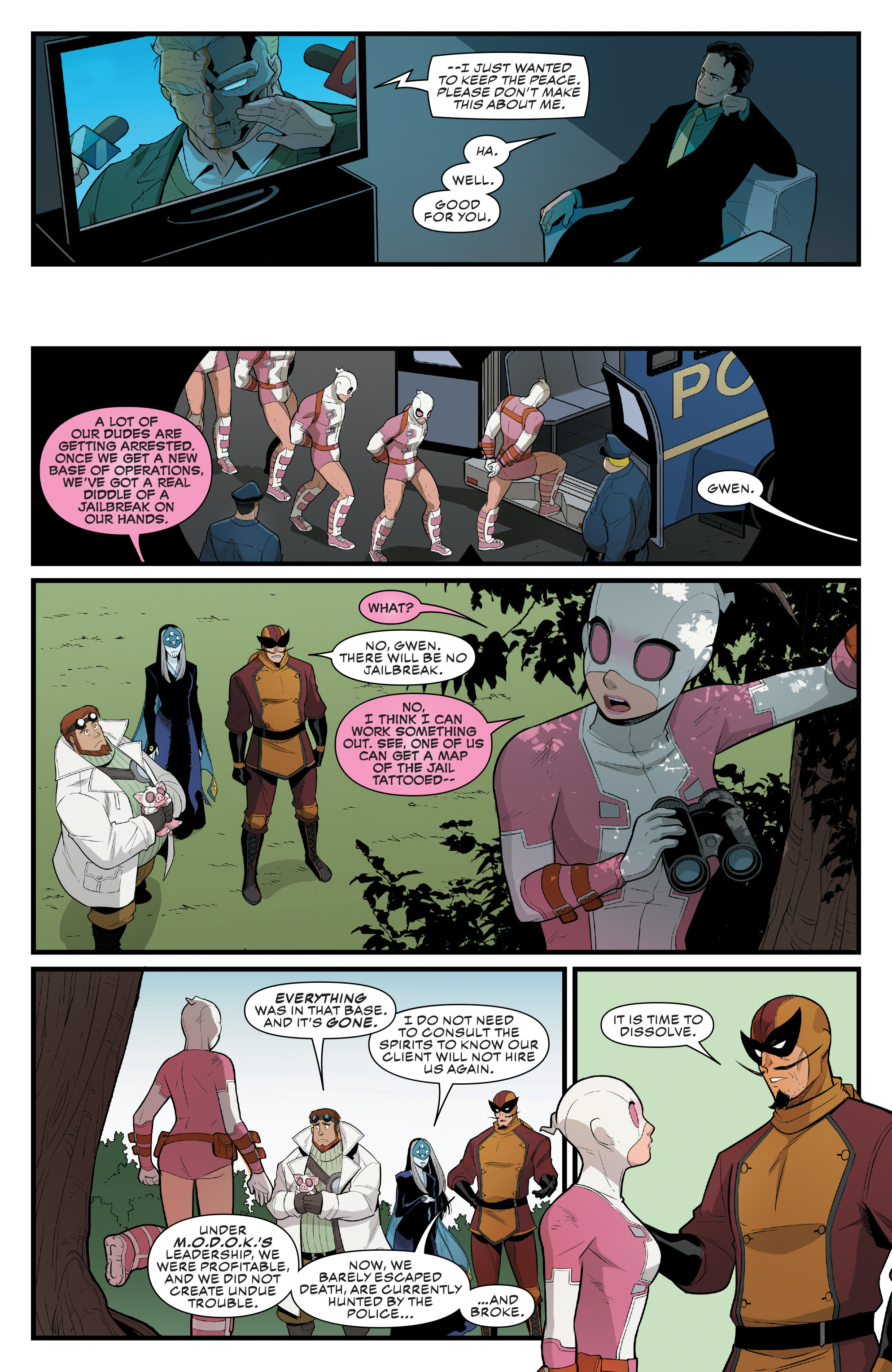 Read online The Unbelievable Gwenpool comic -  Issue #10 - 19