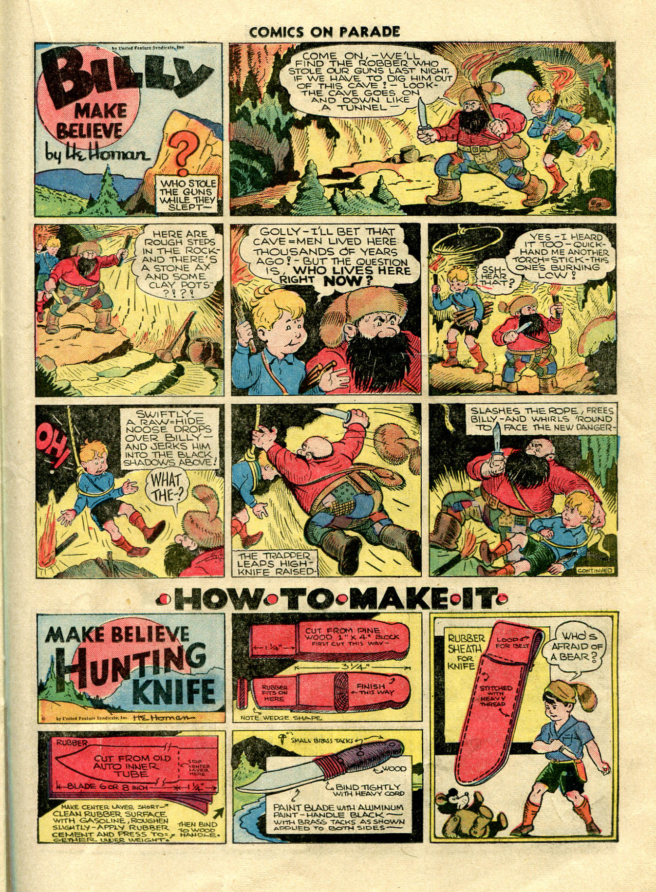 Read online Comics on Parade comic -  Issue #8 - 37