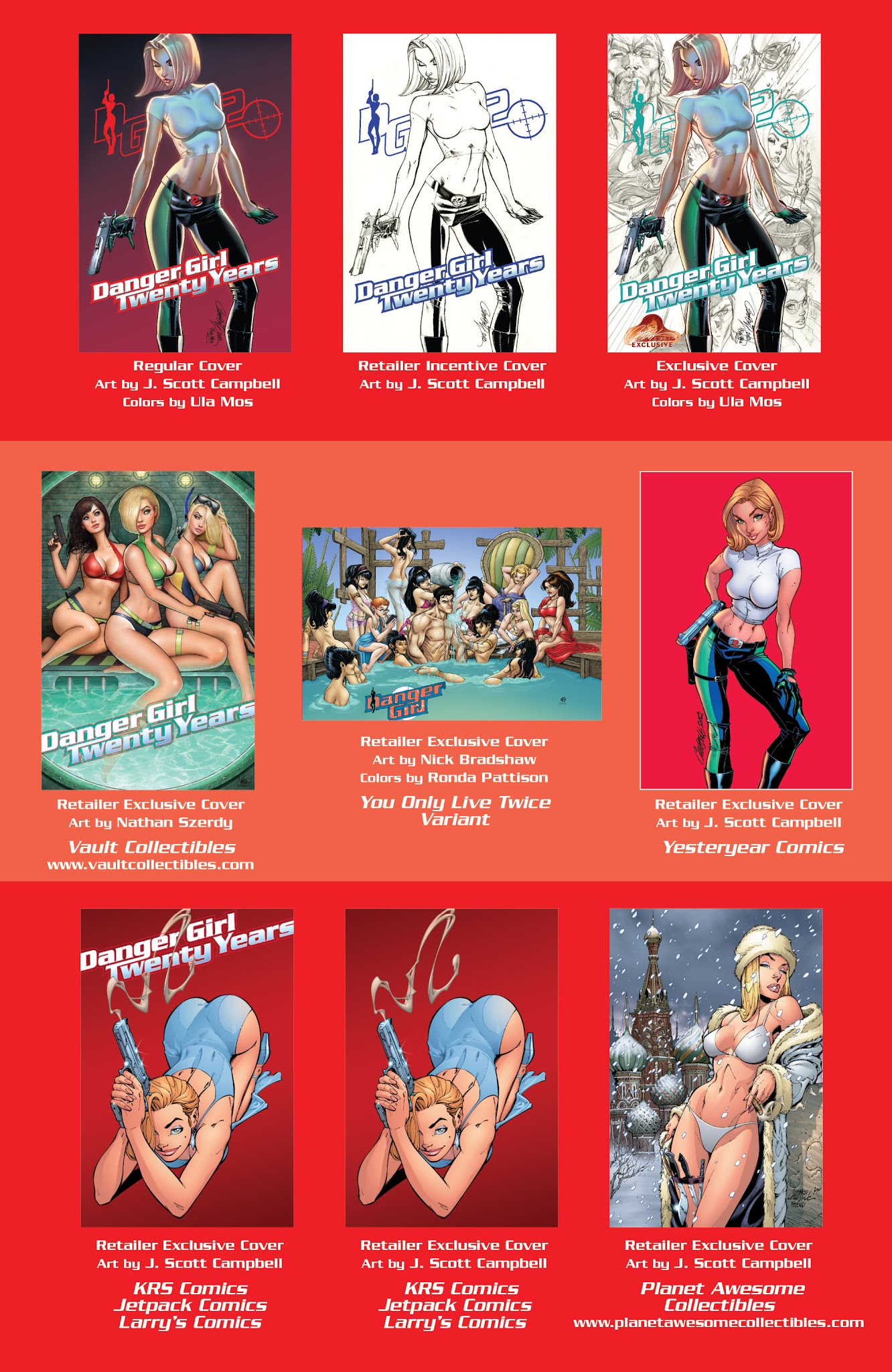 Read online Danger Girl: Twenty Years comic -  Issue # Full - 89