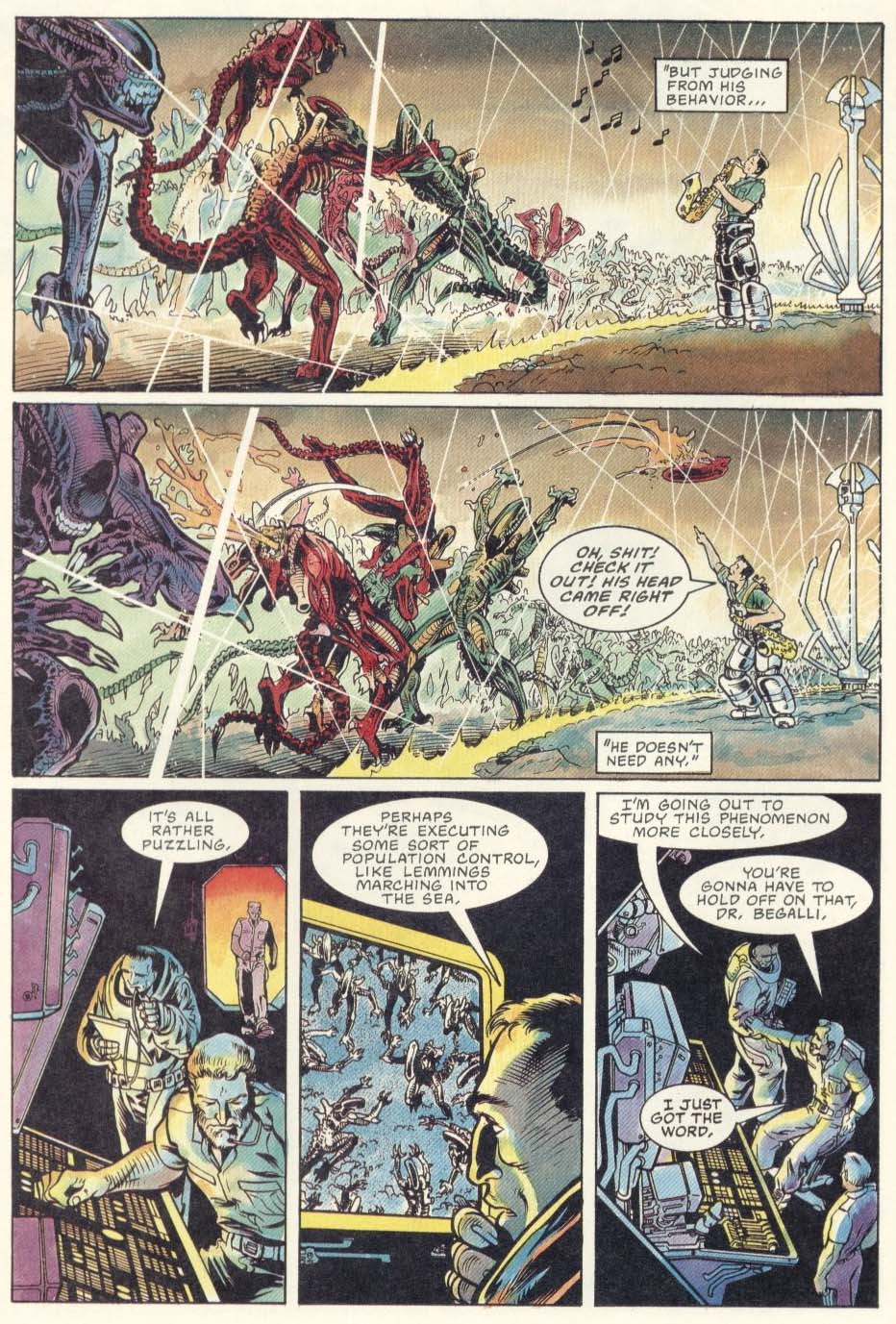 Read online Aliens: Genocide comic -  Issue #3 - 14