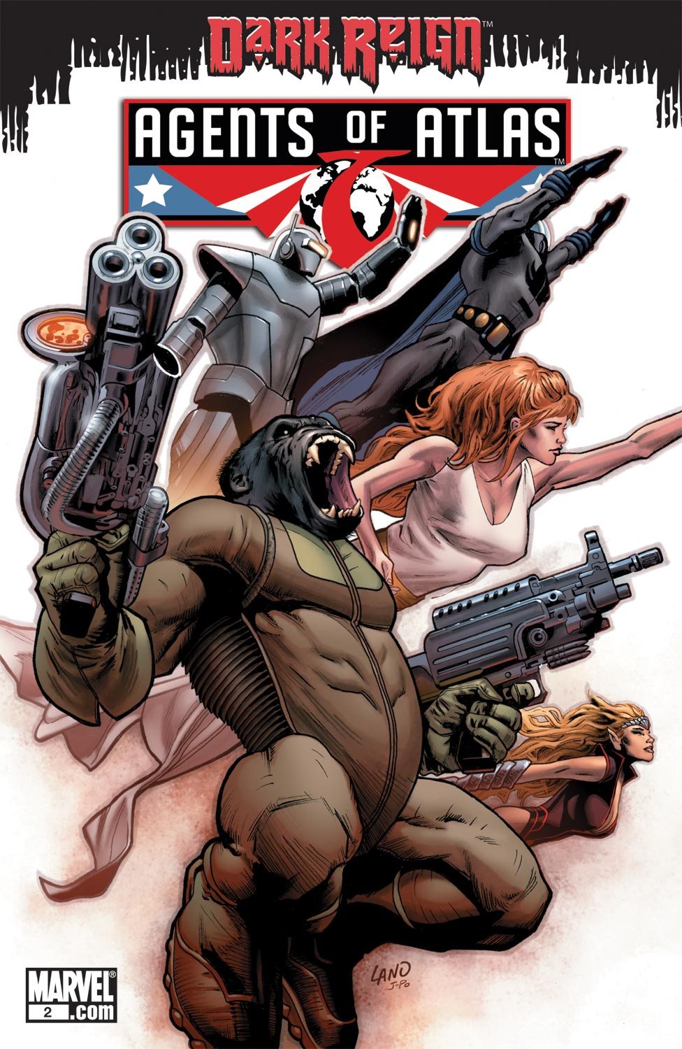 Read online Agents Of Atlas (2009) comic -  Issue #2 - 1